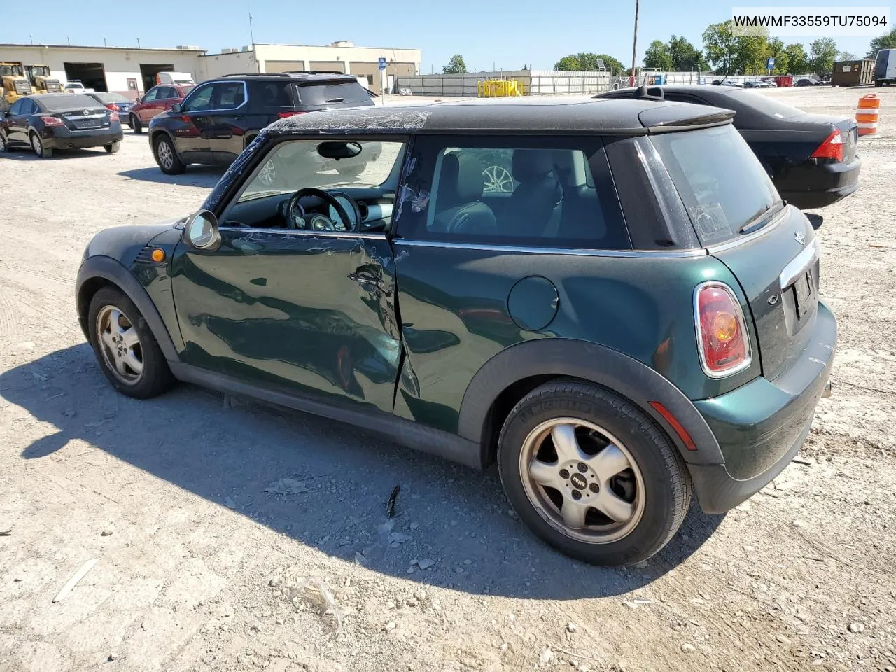 2009 Mini Cooper VIN: WMWMF33559TU75094 Lot: 69819164