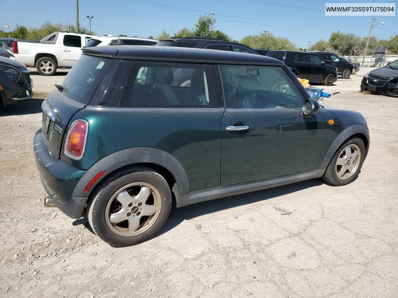 2009 Mini Cooper VIN: WMWMF33559TU75094 Lot: 69819164