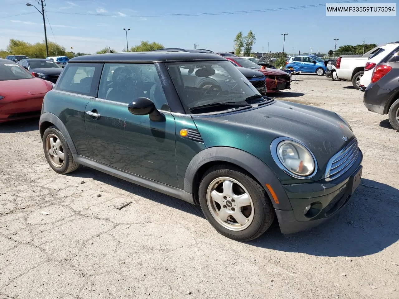 2009 Mini Cooper VIN: WMWMF33559TU75094 Lot: 69819164