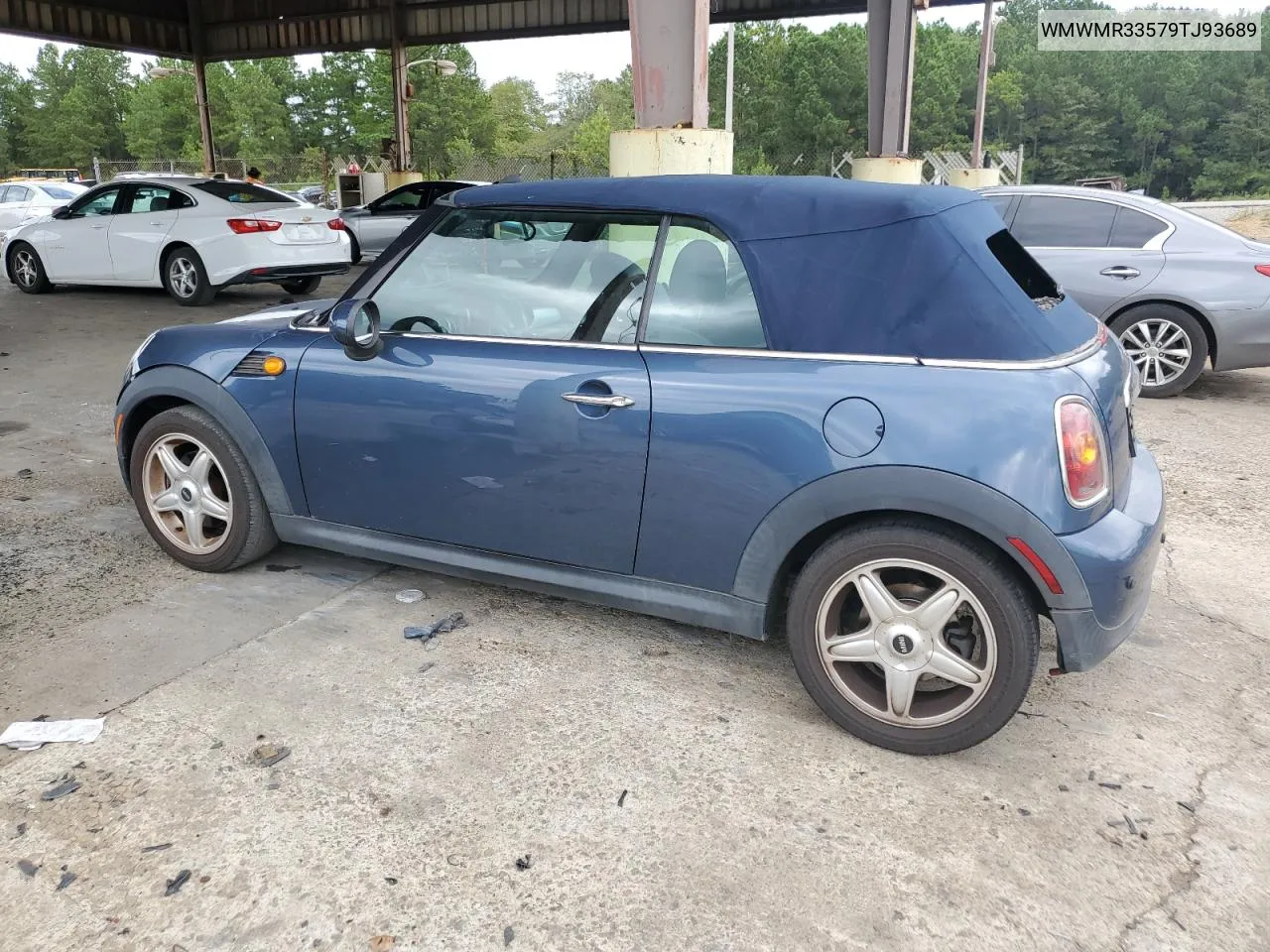 2009 Mini Cooper VIN: WMWMR33579TJ93689 Lot: 70260254