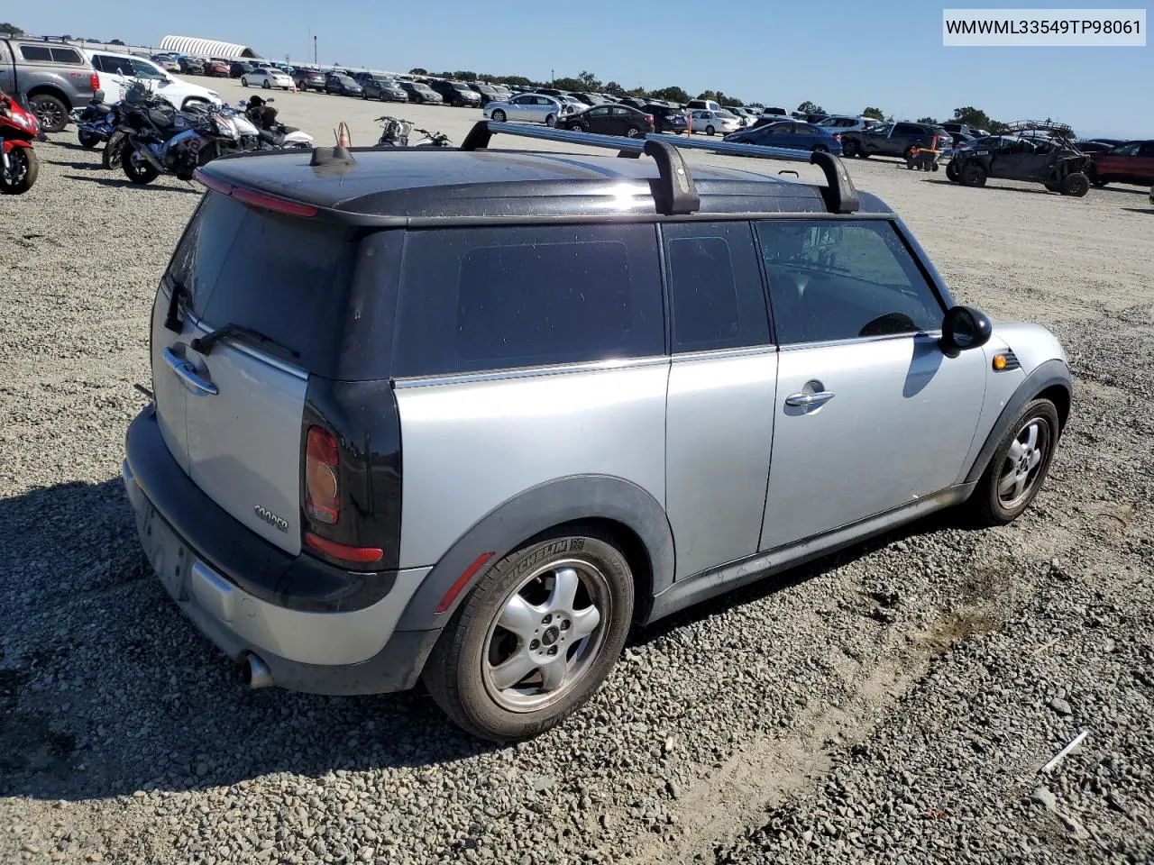 WMWML33549TP98061 2009 Mini Cooper Clubman