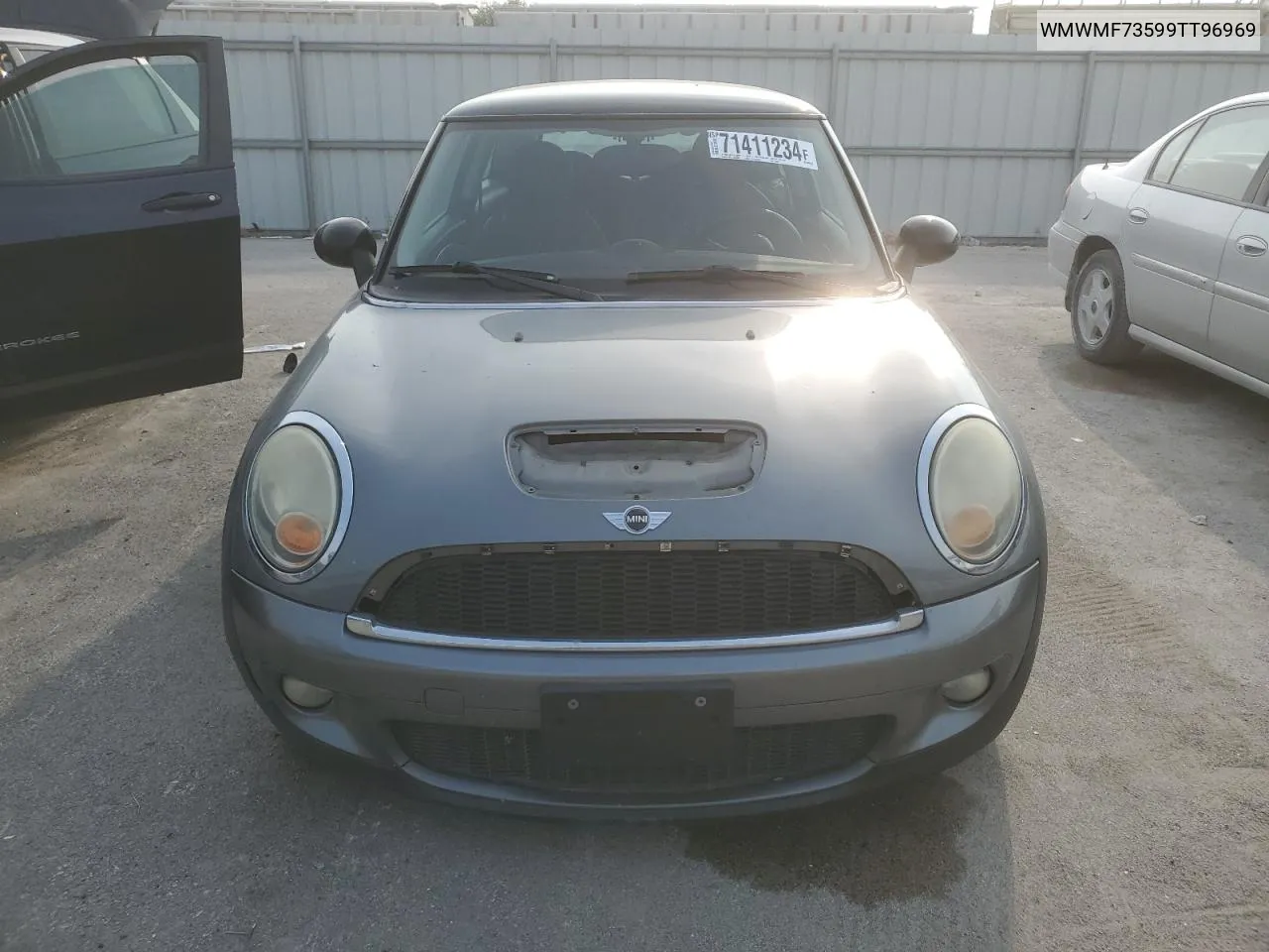 2009 Mini Cooper S VIN: WMWMF73599TT96969 Lot: 71411234