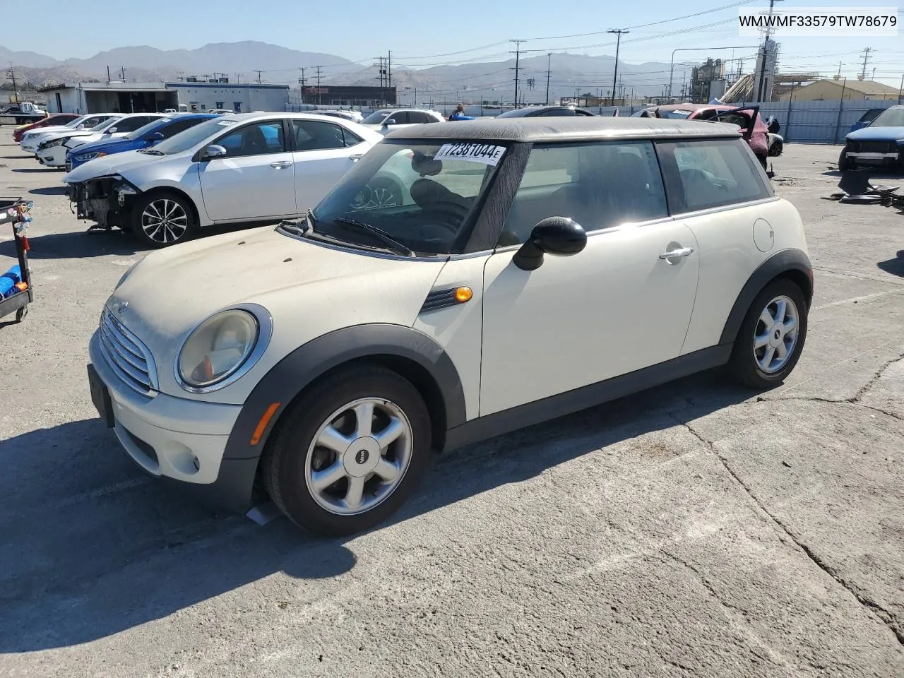 2009 Mini Cooper VIN: WMWMF33579TW78679 Lot: 72381044