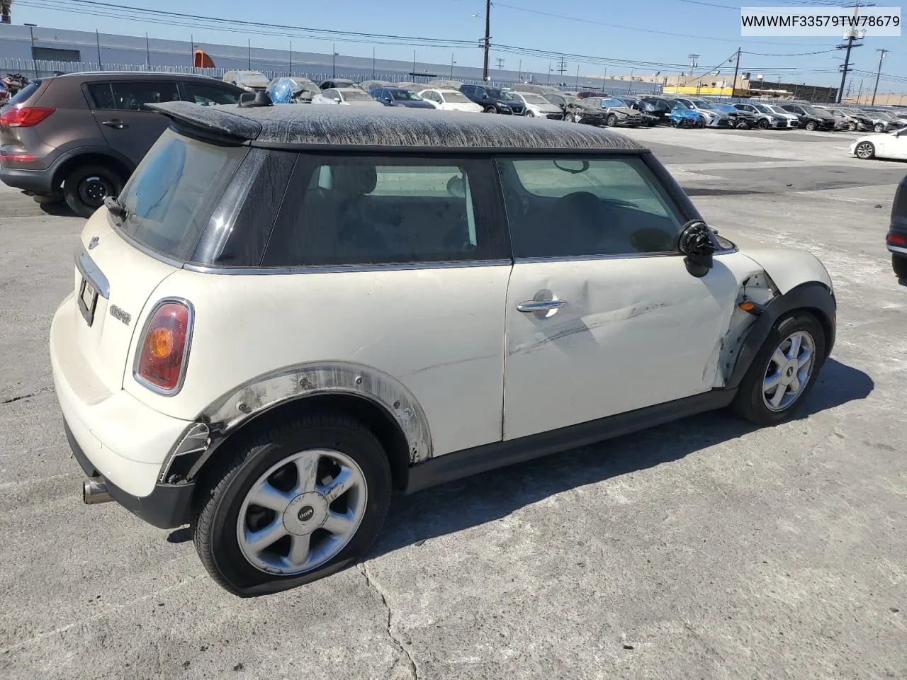 2009 Mini Cooper VIN: WMWMF33579TW78679 Lot: 72381044