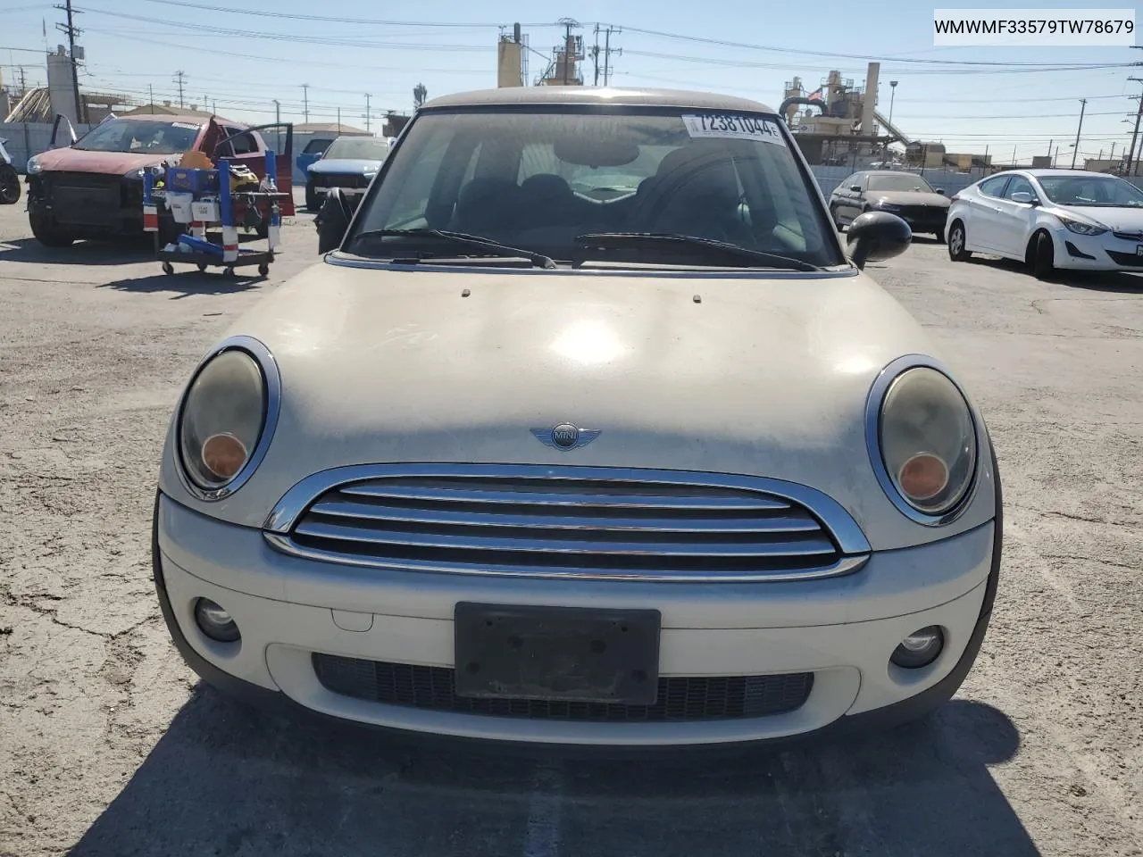 2009 Mini Cooper VIN: WMWMF33579TW78679 Lot: 72381044