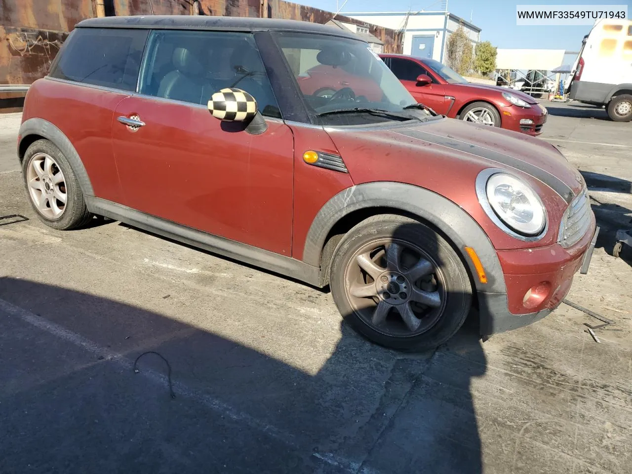 WMWMF33549TU71943 2009 Mini Cooper