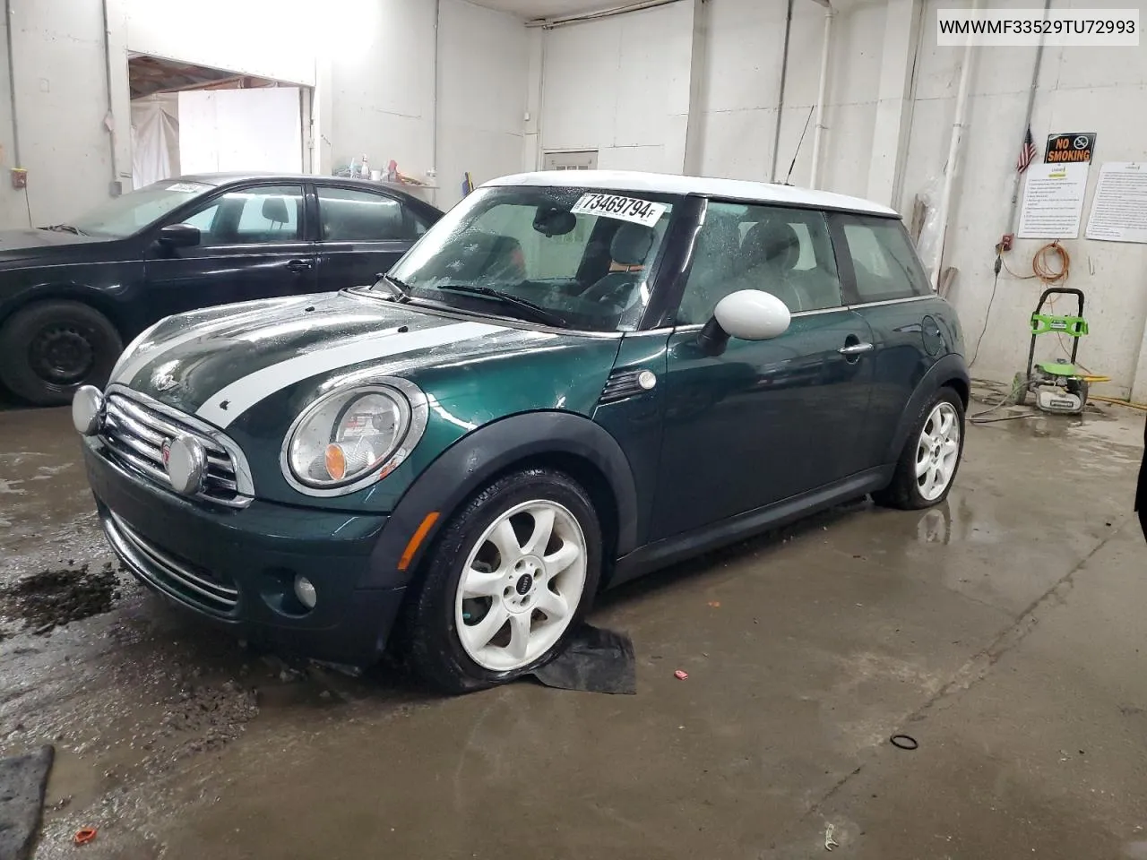 2009 Mini Cooper VIN: WMWMF33529TU72993 Lot: 73469794