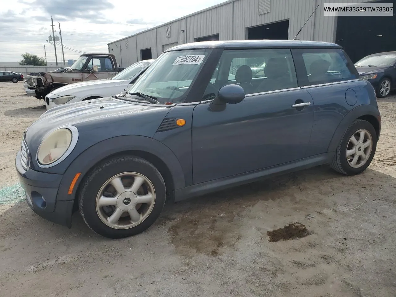 2009 Mini Cooper VIN: WMWMF33539TW78307 Lot: 73662784