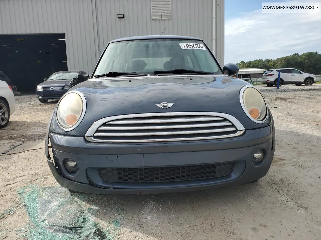 2009 Mini Cooper VIN: WMWMF33539TW78307 Lot: 73662784