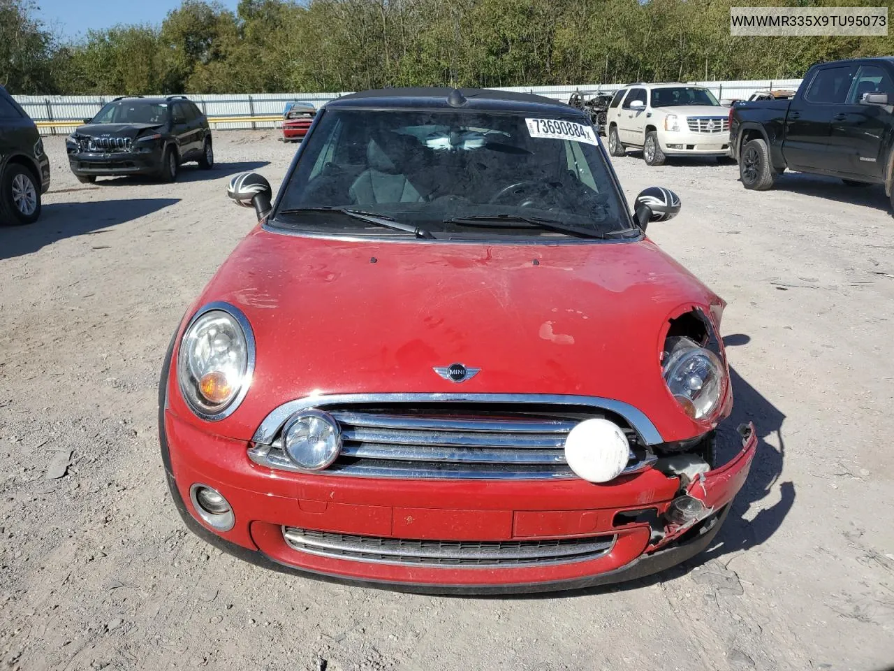 2009 Mini Cooper VIN: WMWMR335X9TU95073 Lot: 73690884