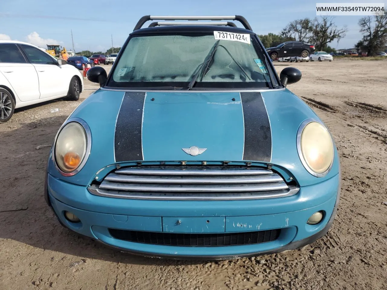 2009 Mini Cooper VIN: WMWMF33549TW72094 Lot: 73717424