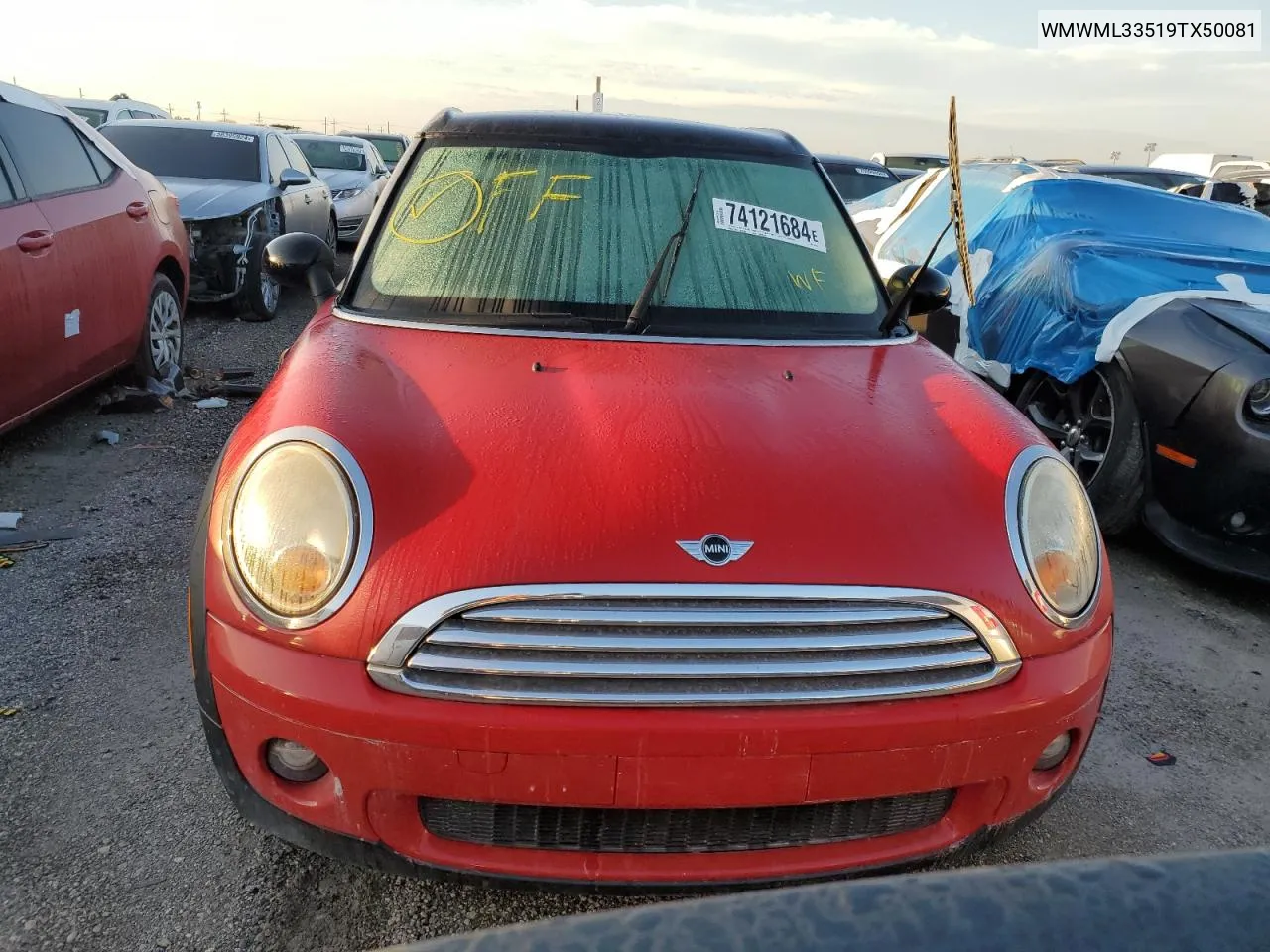 2009 Mini Cooper Clubman VIN: WMWML33519TX50081 Lot: 74121684