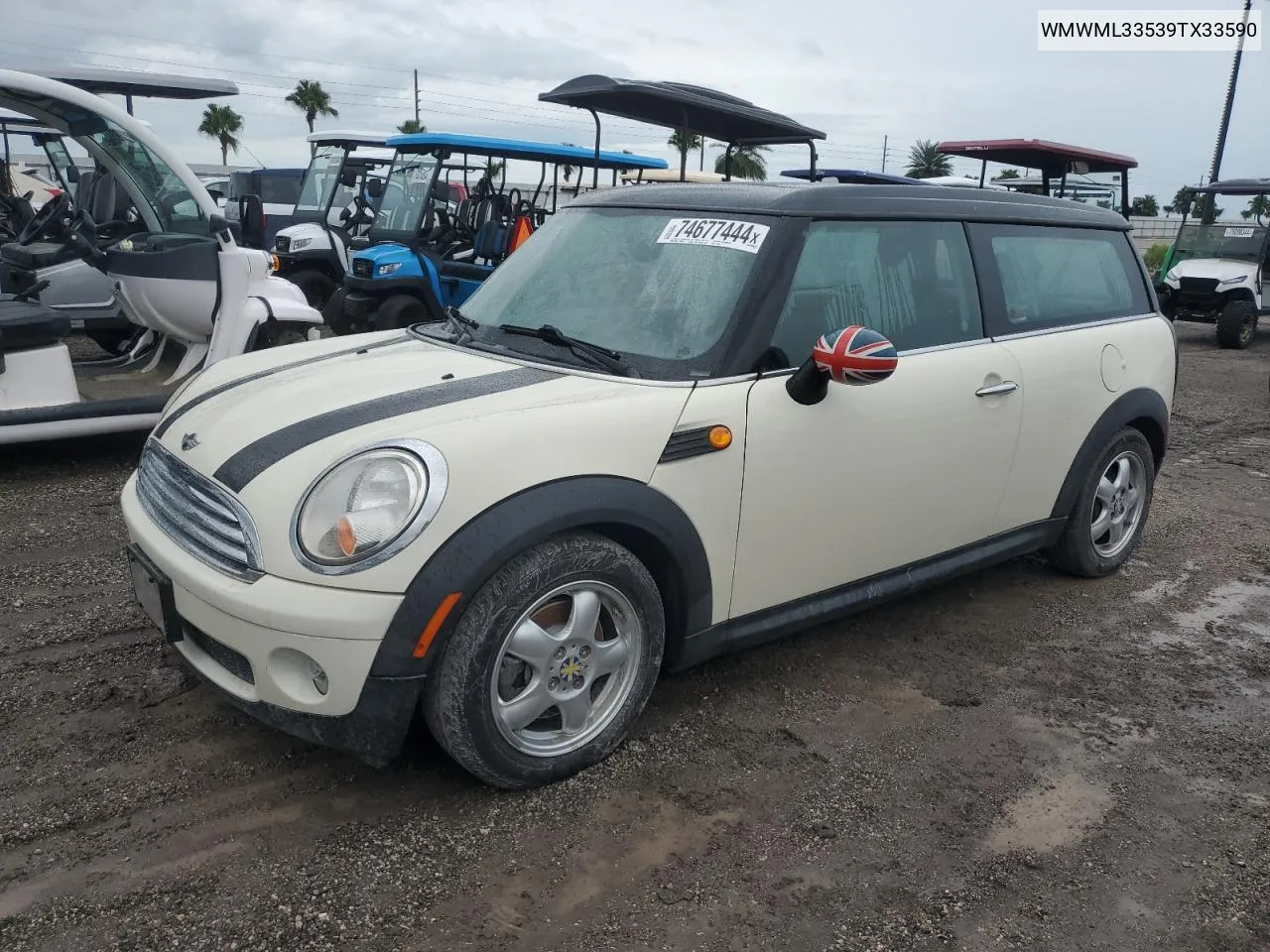 2009 Mini Cooper Clubman VIN: WMWML33539TX33590 Lot: 74677444