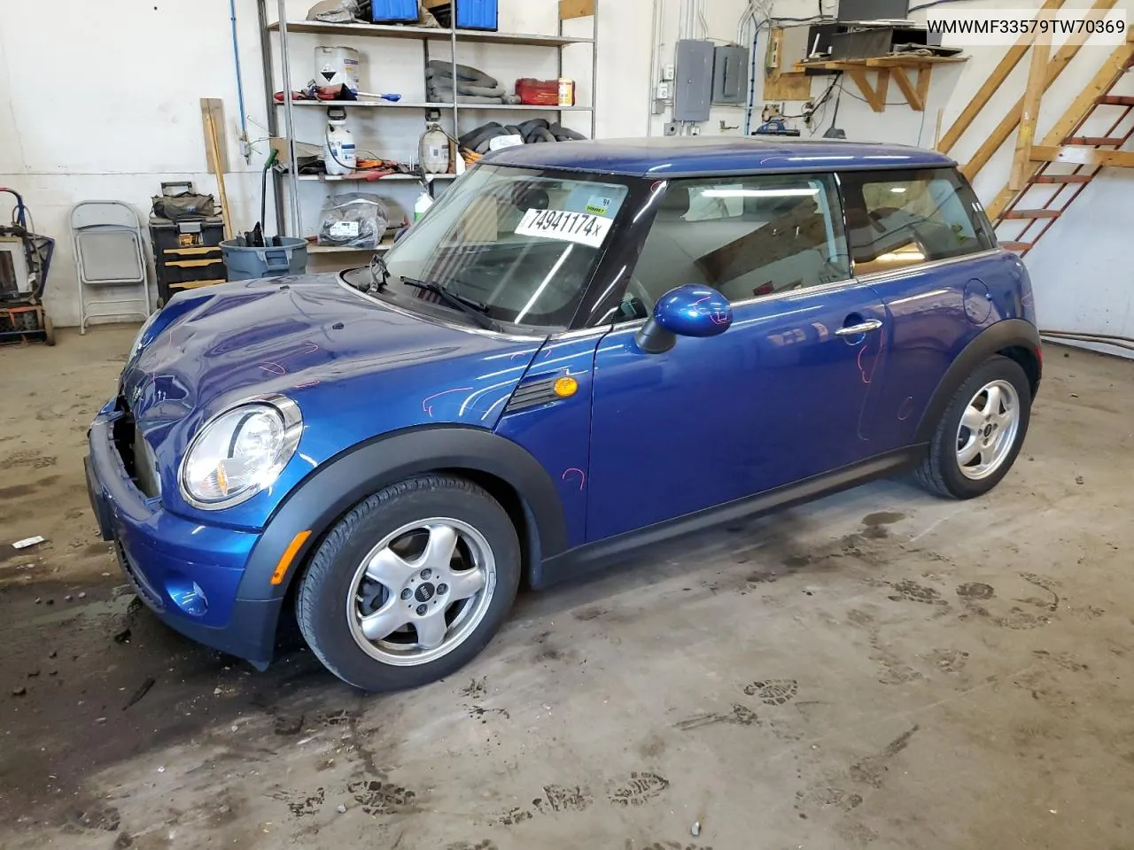 2009 Mini Cooper VIN: WMWMF33579TW70369 Lot: 74941174