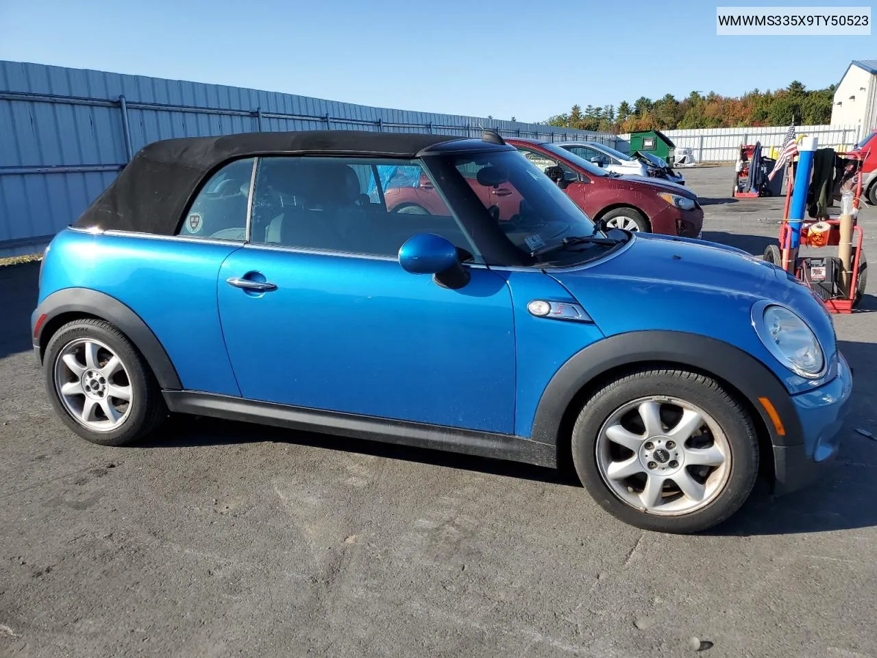 2009 Mini Cooper S VIN: WMWMS335X9TY50523 Lot: 75981754