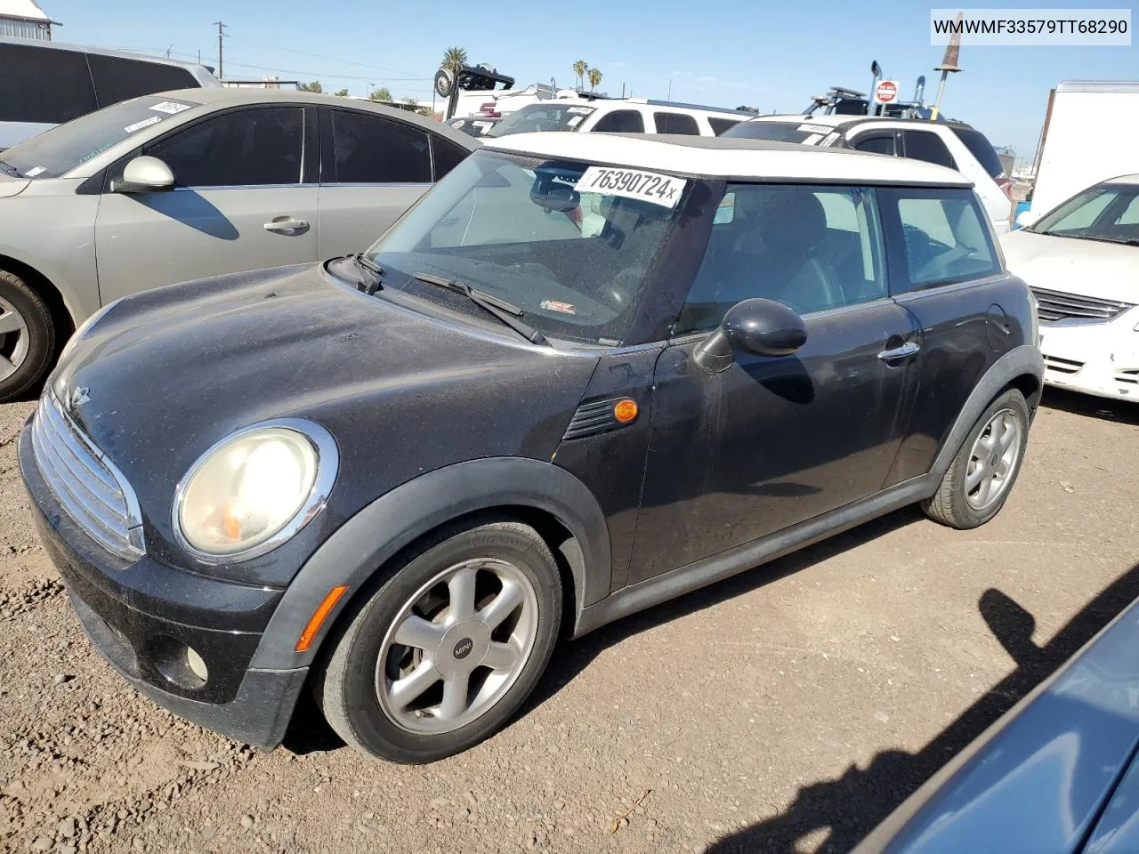 2009 Mini Cooper VIN: WMWMF33579TT68290 Lot: 76390724