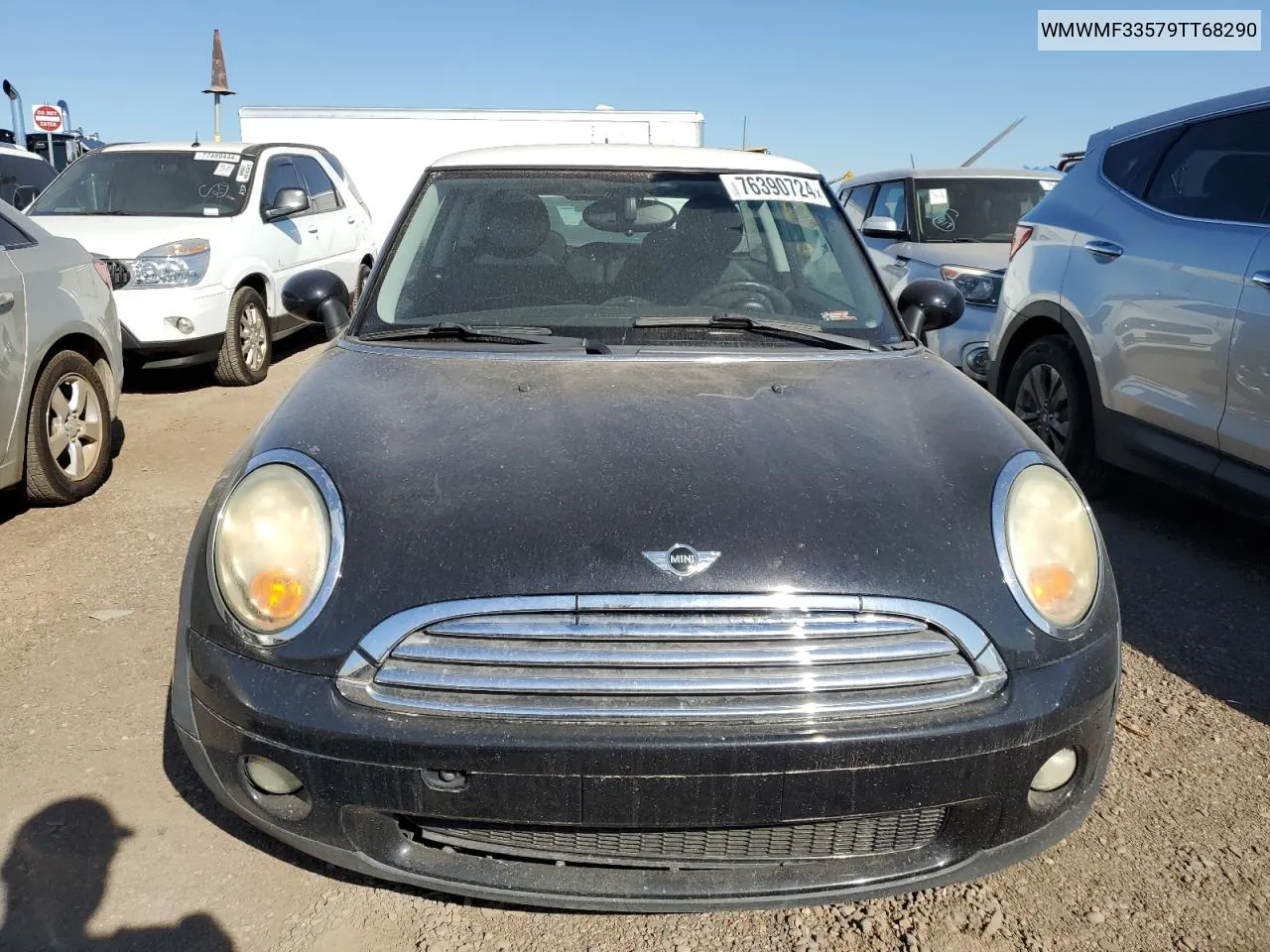 2009 Mini Cooper VIN: WMWMF33579TT68290 Lot: 76390724