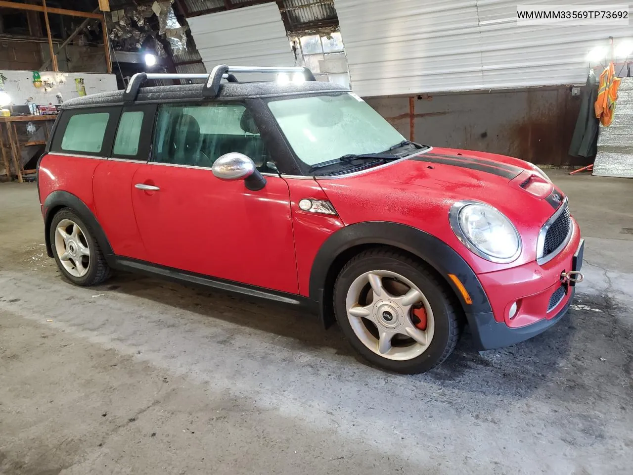 2009 Mini Cooper S Clubman VIN: WMWMM33569TP73692 Lot: 76503004