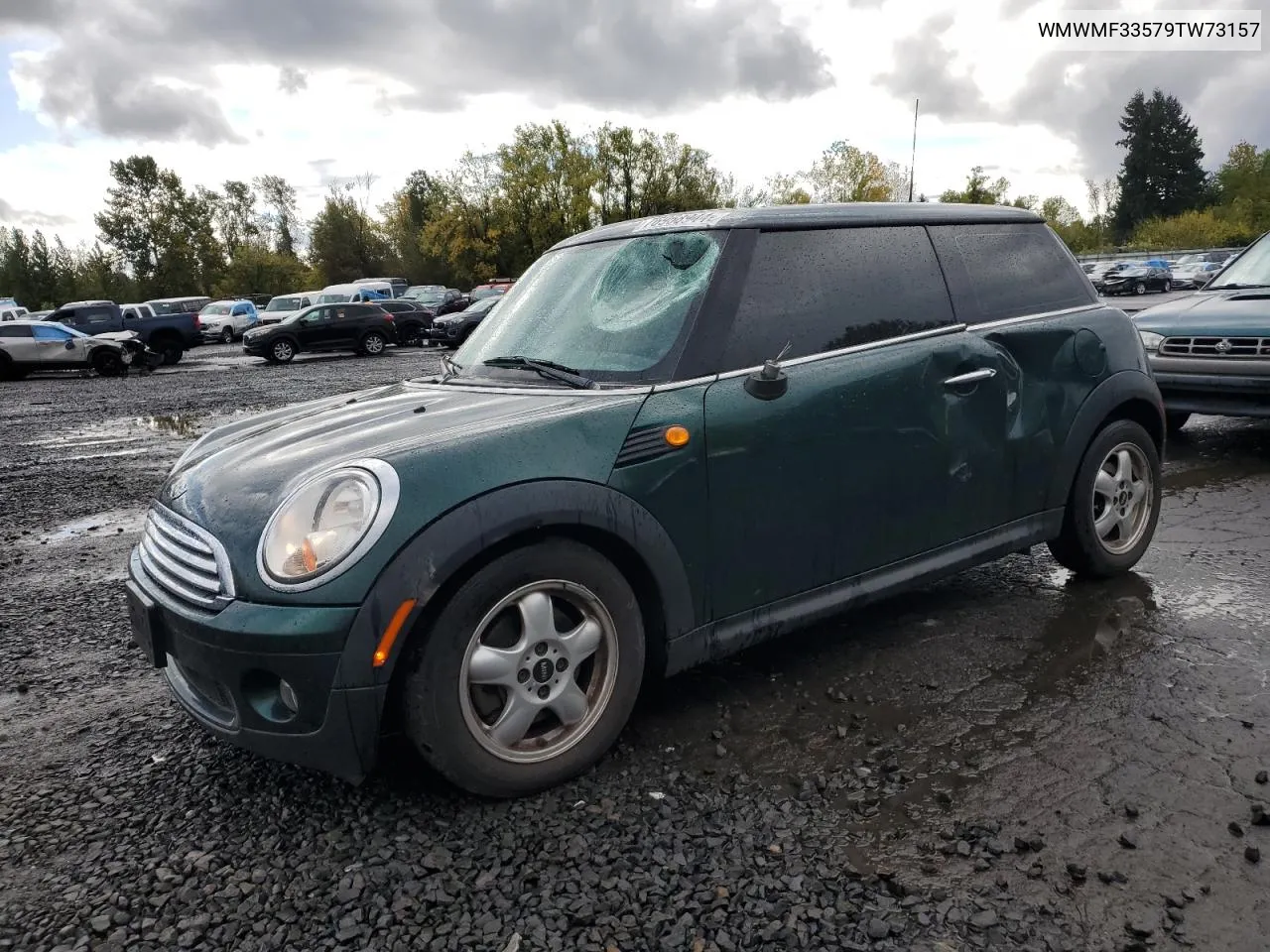 2009 Mini Cooper VIN: WMWMF33579TW73157 Lot: 76958944