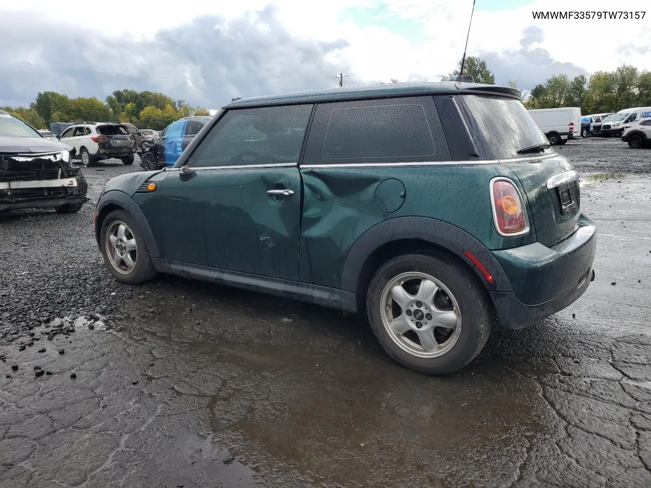 2009 Mini Cooper VIN: WMWMF33579TW73157 Lot: 76958944