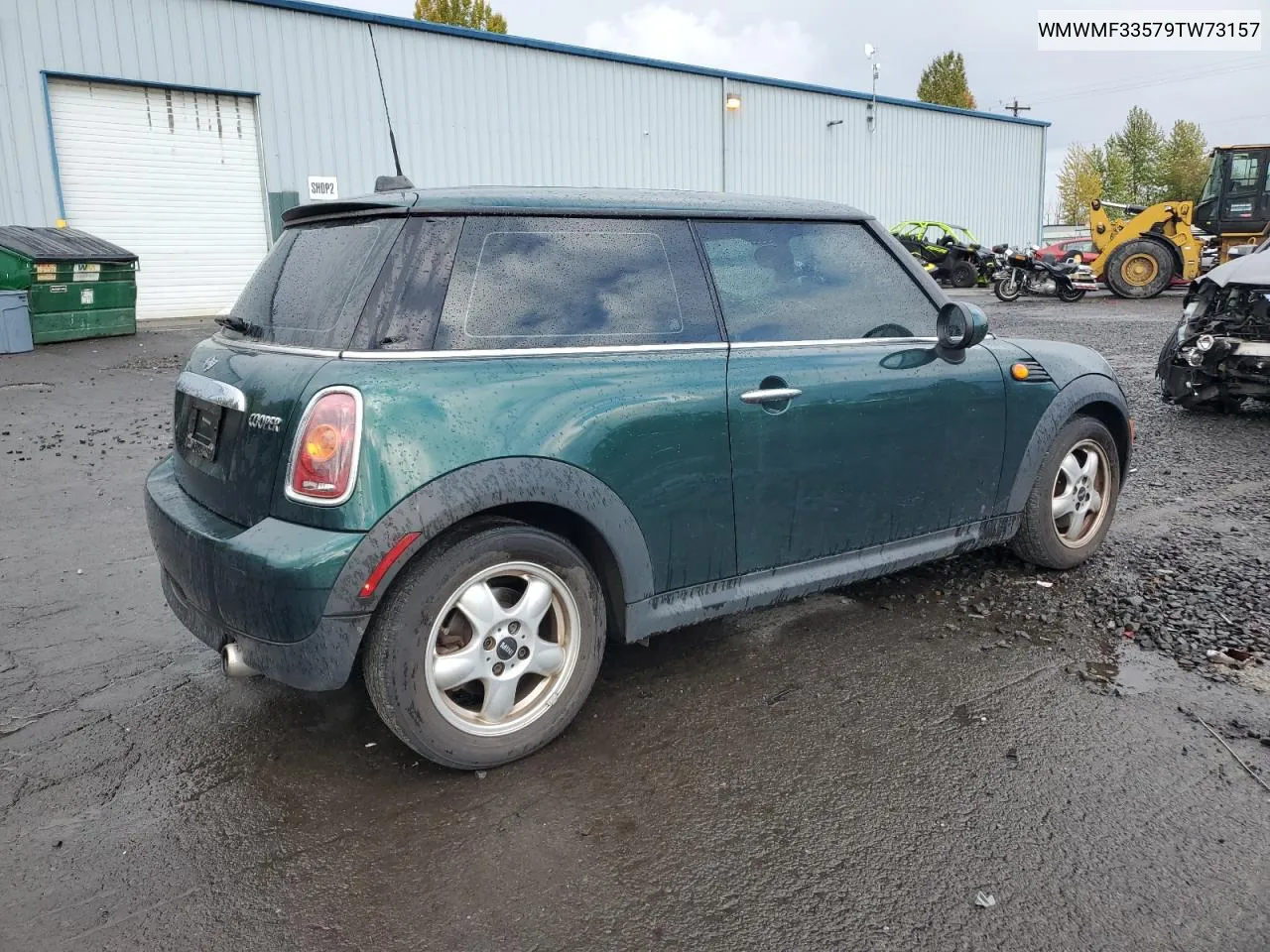 2009 Mini Cooper VIN: WMWMF33579TW73157 Lot: 76958944