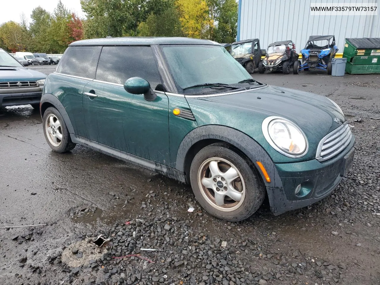 2009 Mini Cooper VIN: WMWMF33579TW73157 Lot: 76958944