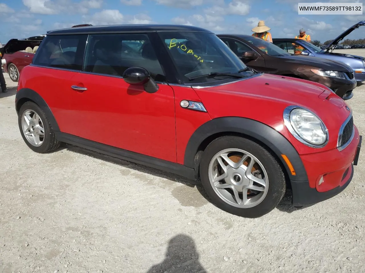 2009 Mini Cooper S VIN: WMWMF73589TT98132 Lot: 77745434