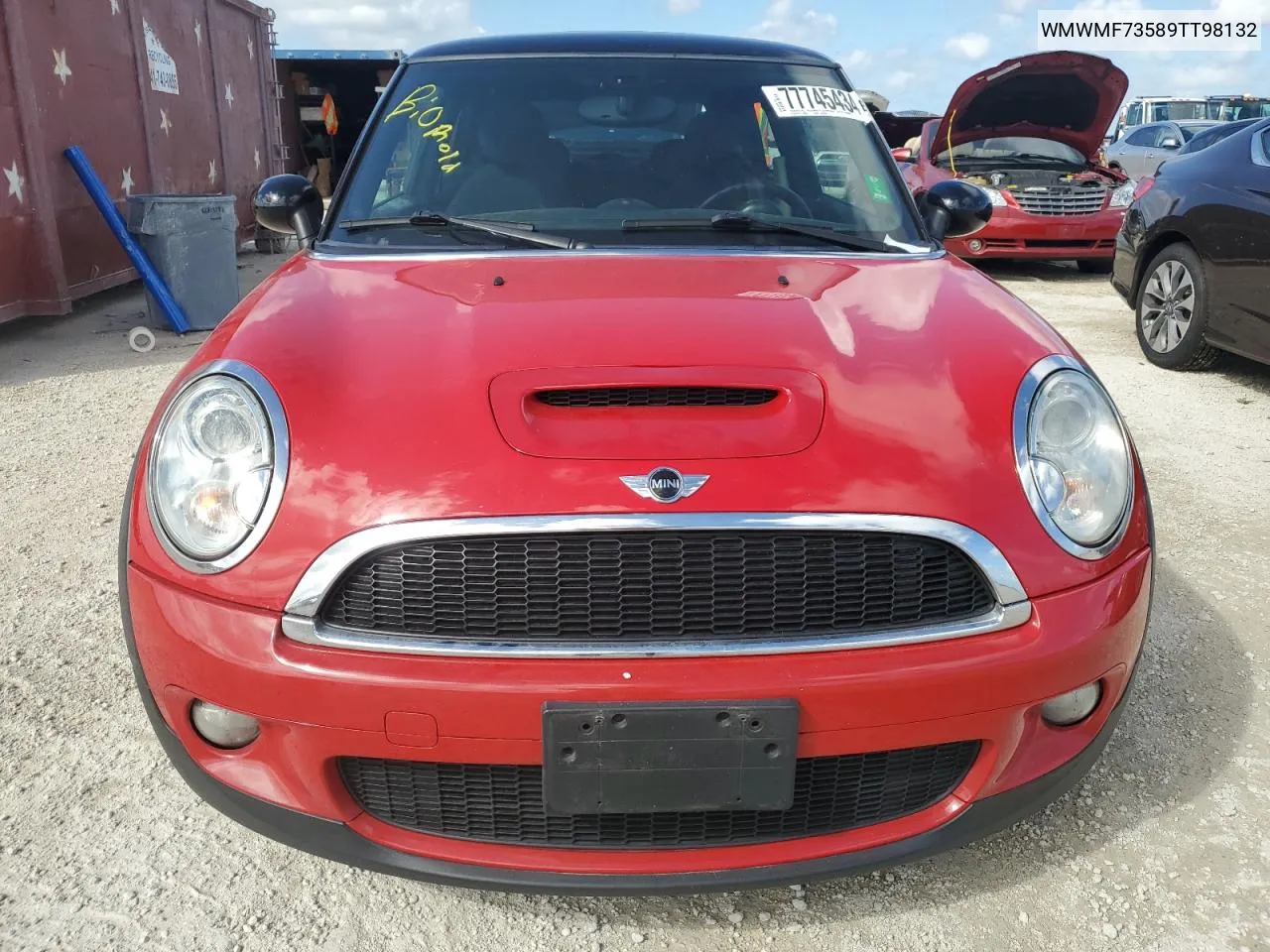 2009 Mini Cooper S VIN: WMWMF73589TT98132 Lot: 77745434