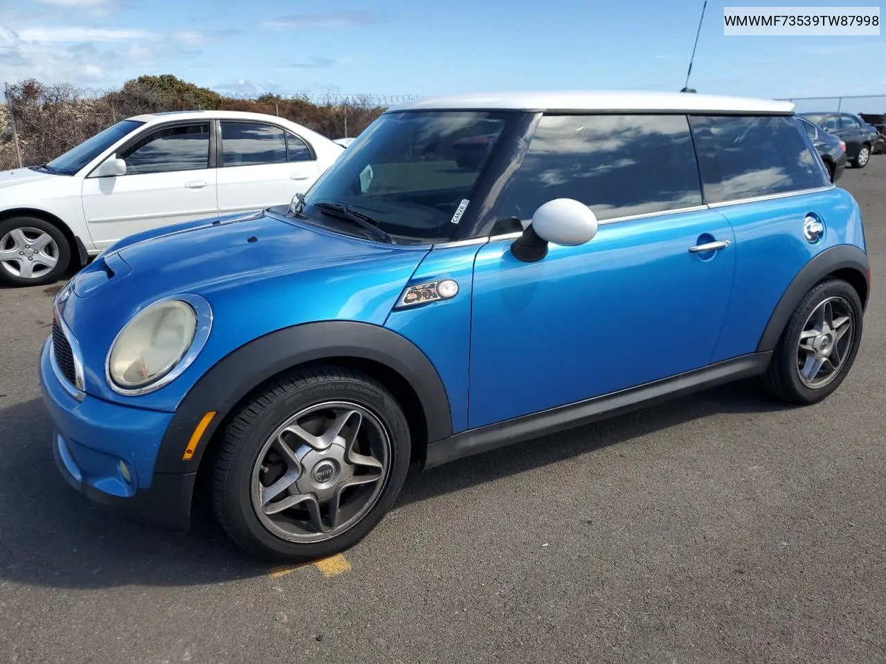 2009 Mini Cooper S VIN: WMWMF73539TW87998 Lot: 78291034