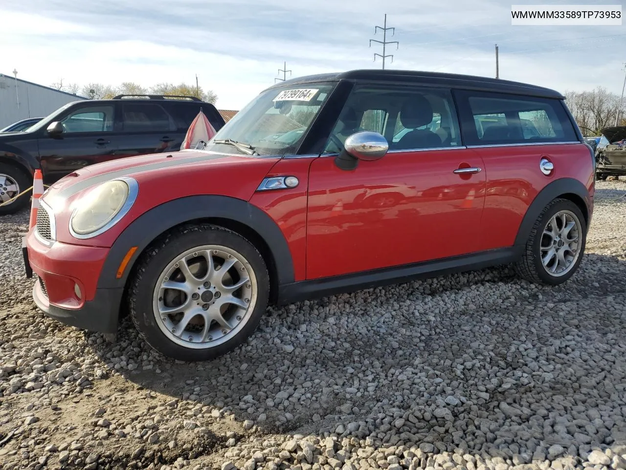 2009 Mini Cooper S Clubman VIN: WMWMM33589TP73953 Lot: 79799164