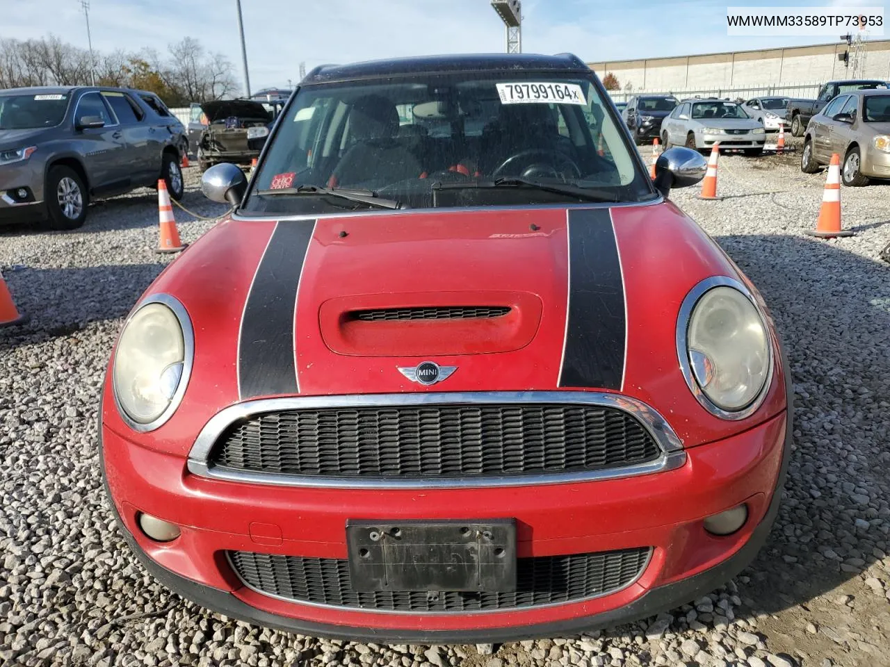 2009 Mini Cooper S Clubman VIN: WMWMM33589TP73953 Lot: 79799164