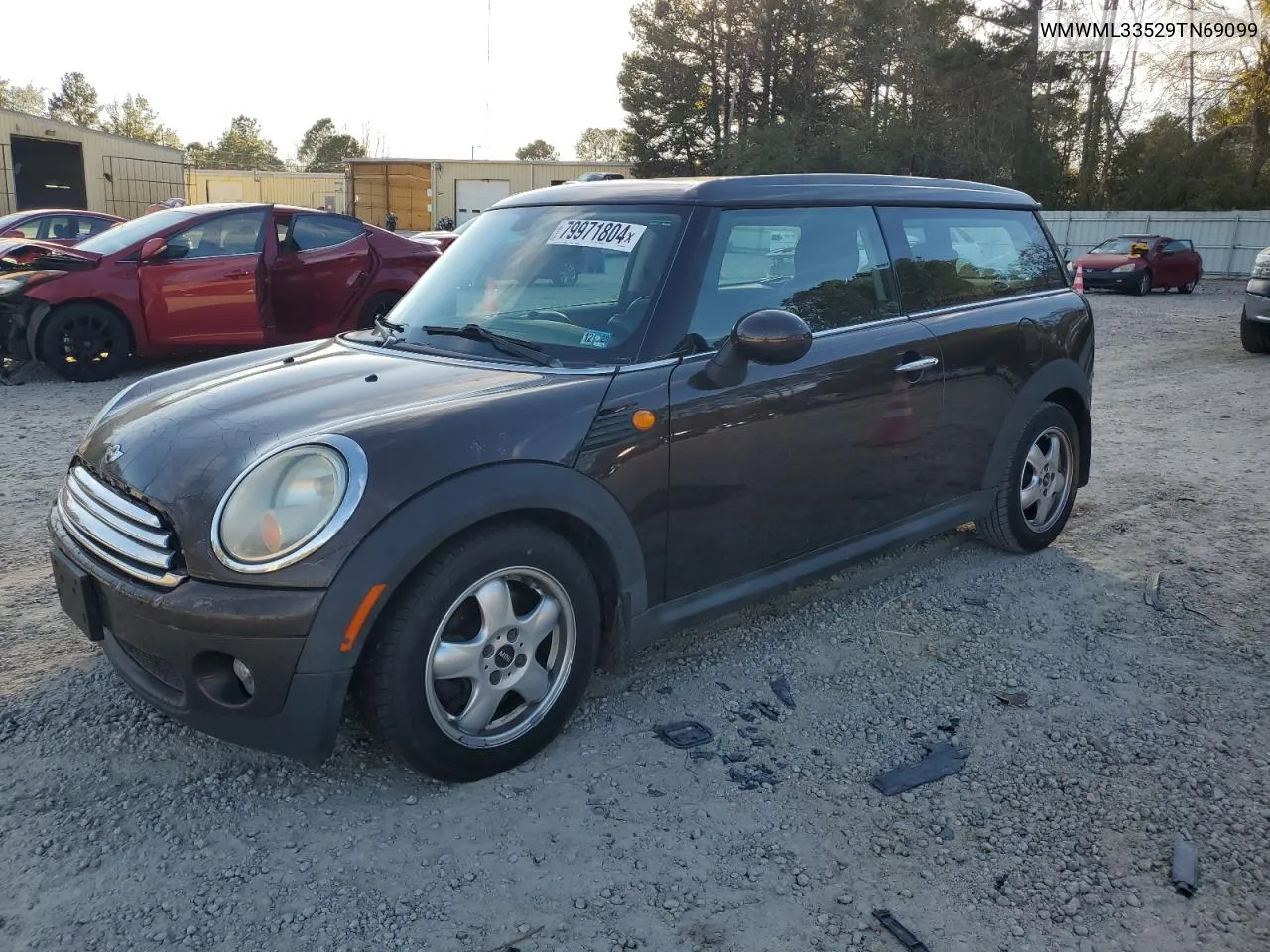 2009 Mini Cooper Clubman VIN: WMWML33529TN69099 Lot: 79971804