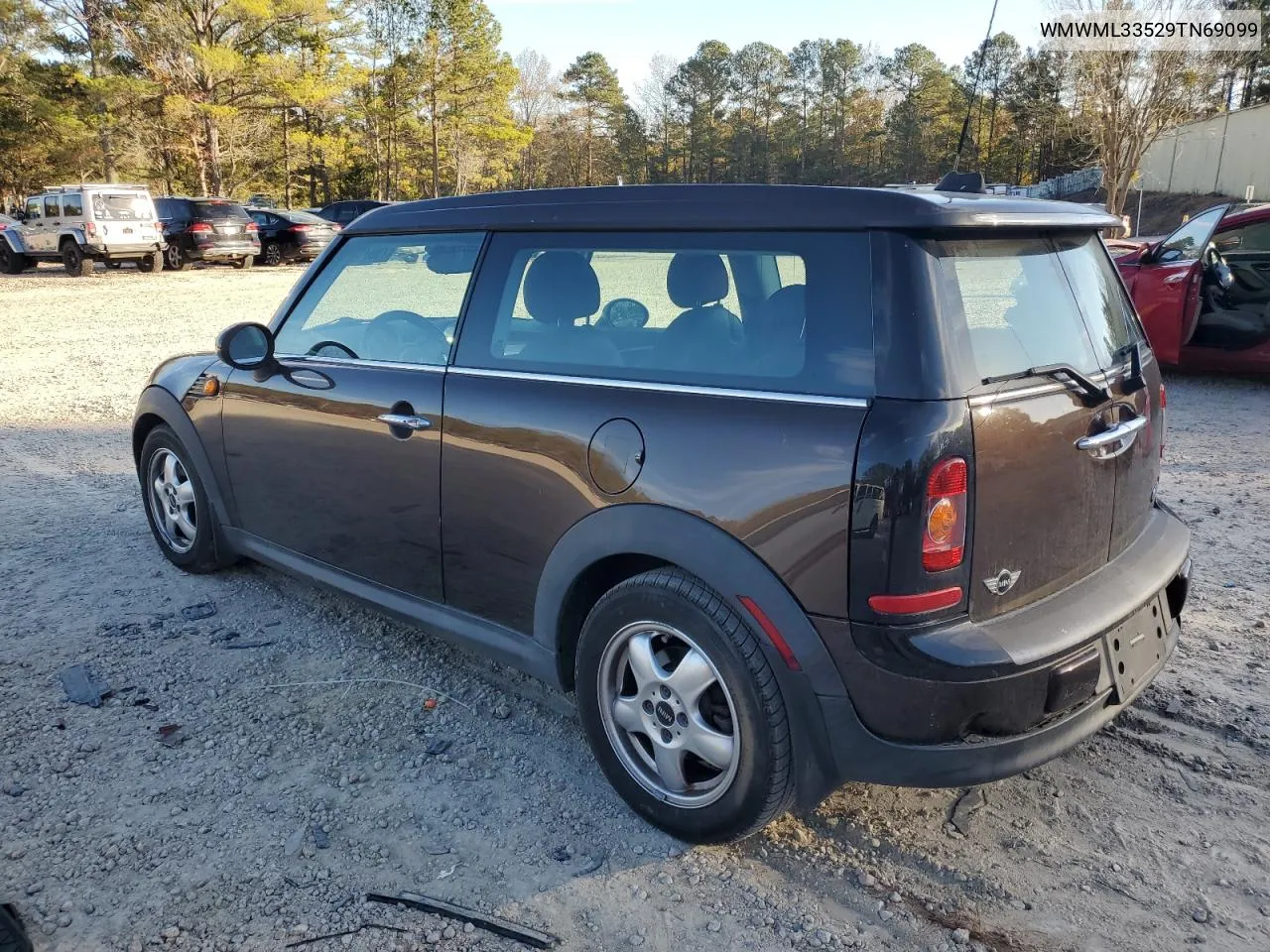 2009 Mini Cooper Clubman VIN: WMWML33529TN69099 Lot: 79971804