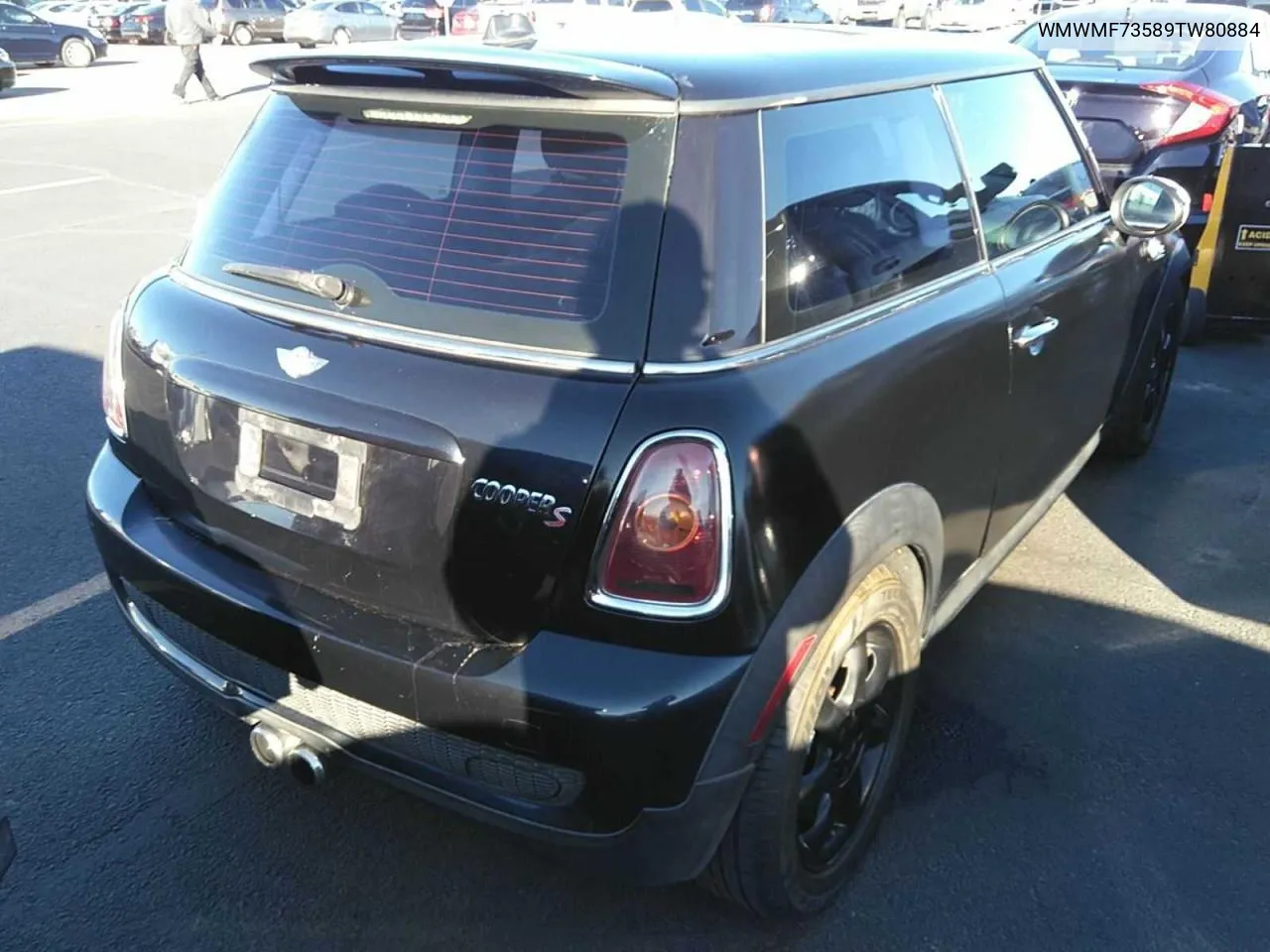 2009 Mini Cooper S VIN: WMWMF73589TW80884 Lot: 80257874