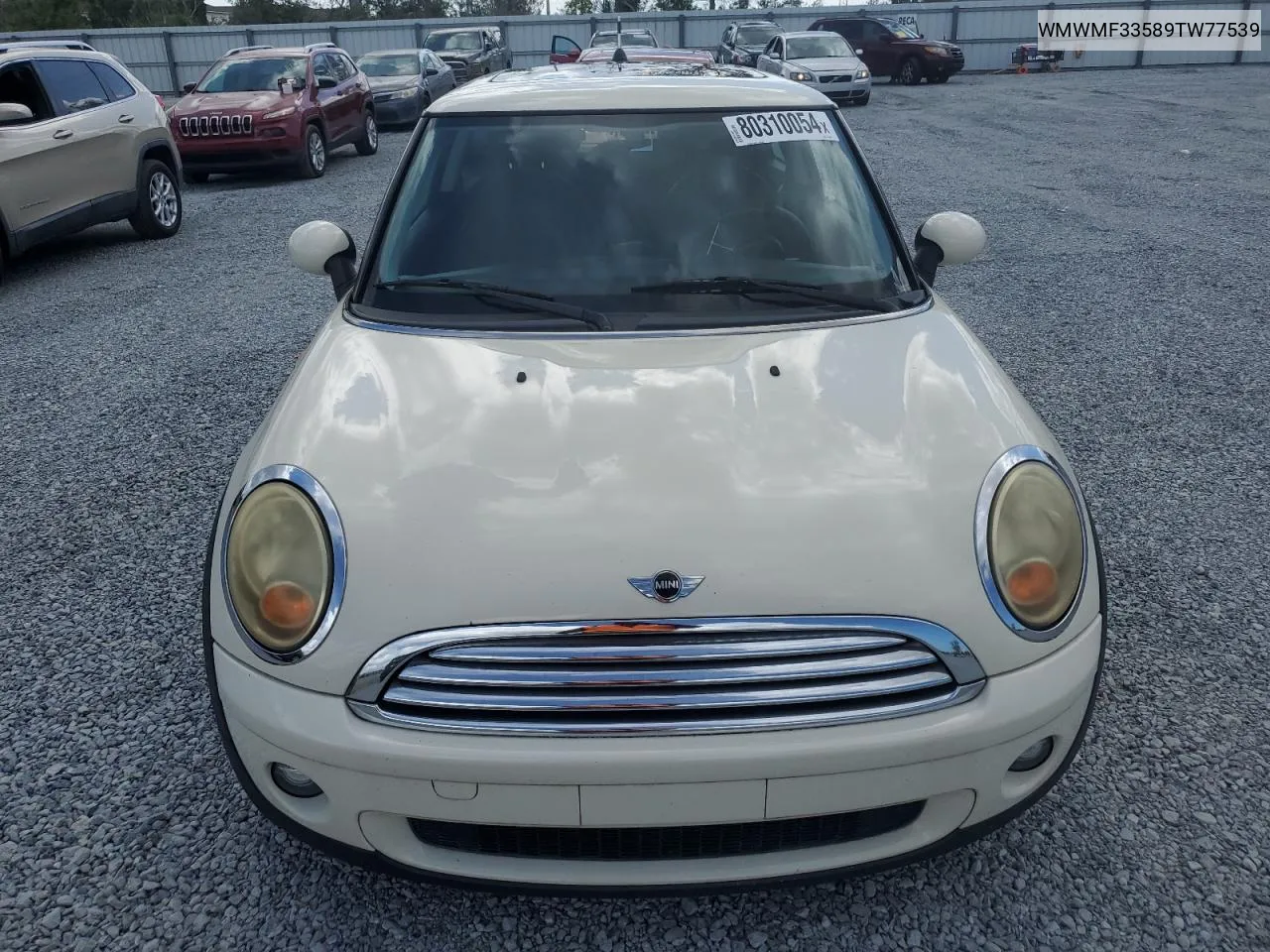 2009 Mini Cooper VIN: WMWMF33589TW77539 Lot: 80310054