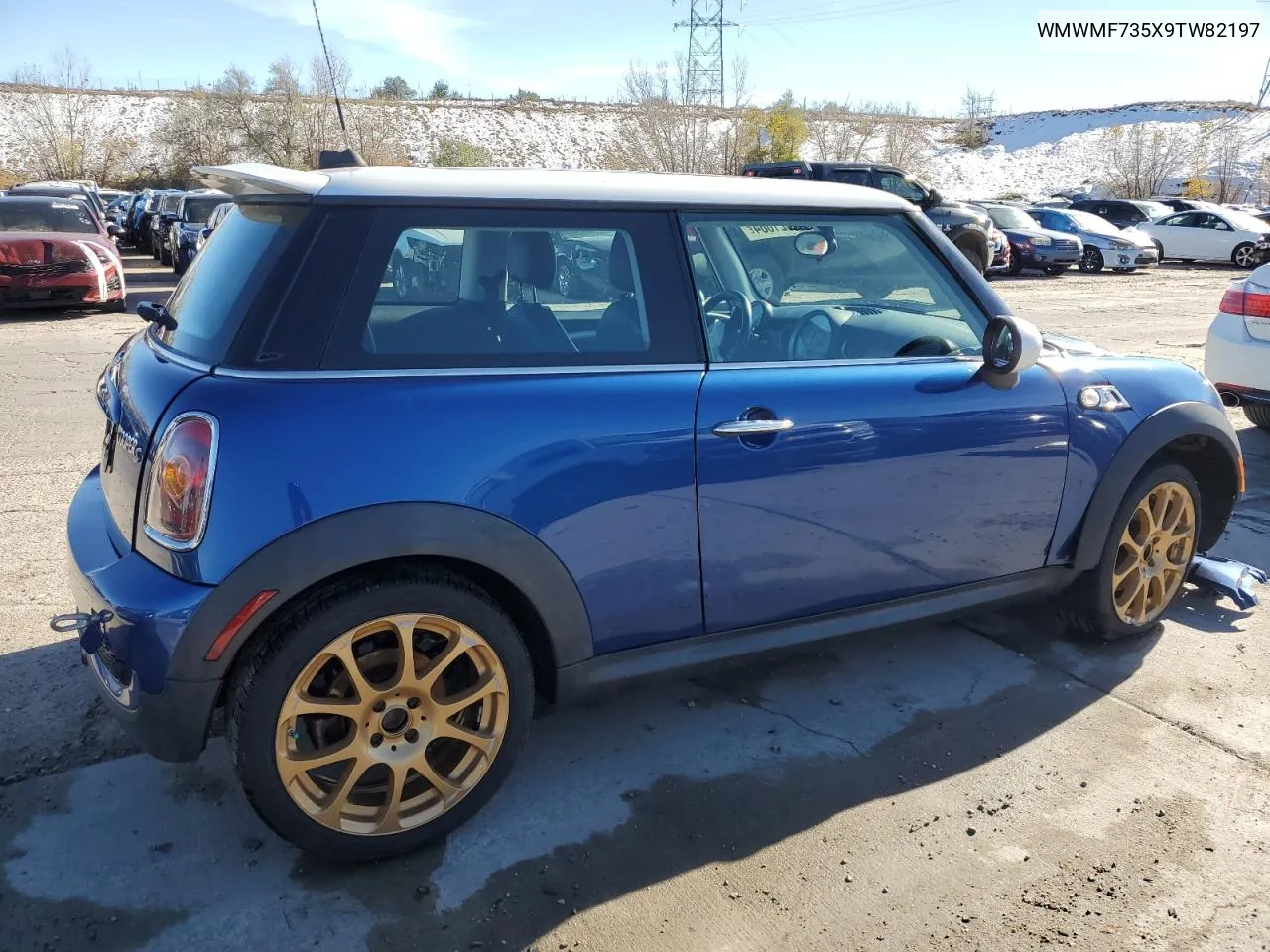 2009 Mini Cooper S VIN: WMWMF735X9TW82197 Lot: 80321684