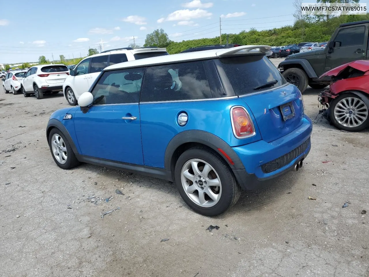 2010 Mini Cooper S VIN: WMWMF7C57ATW89015 Lot: 50698823