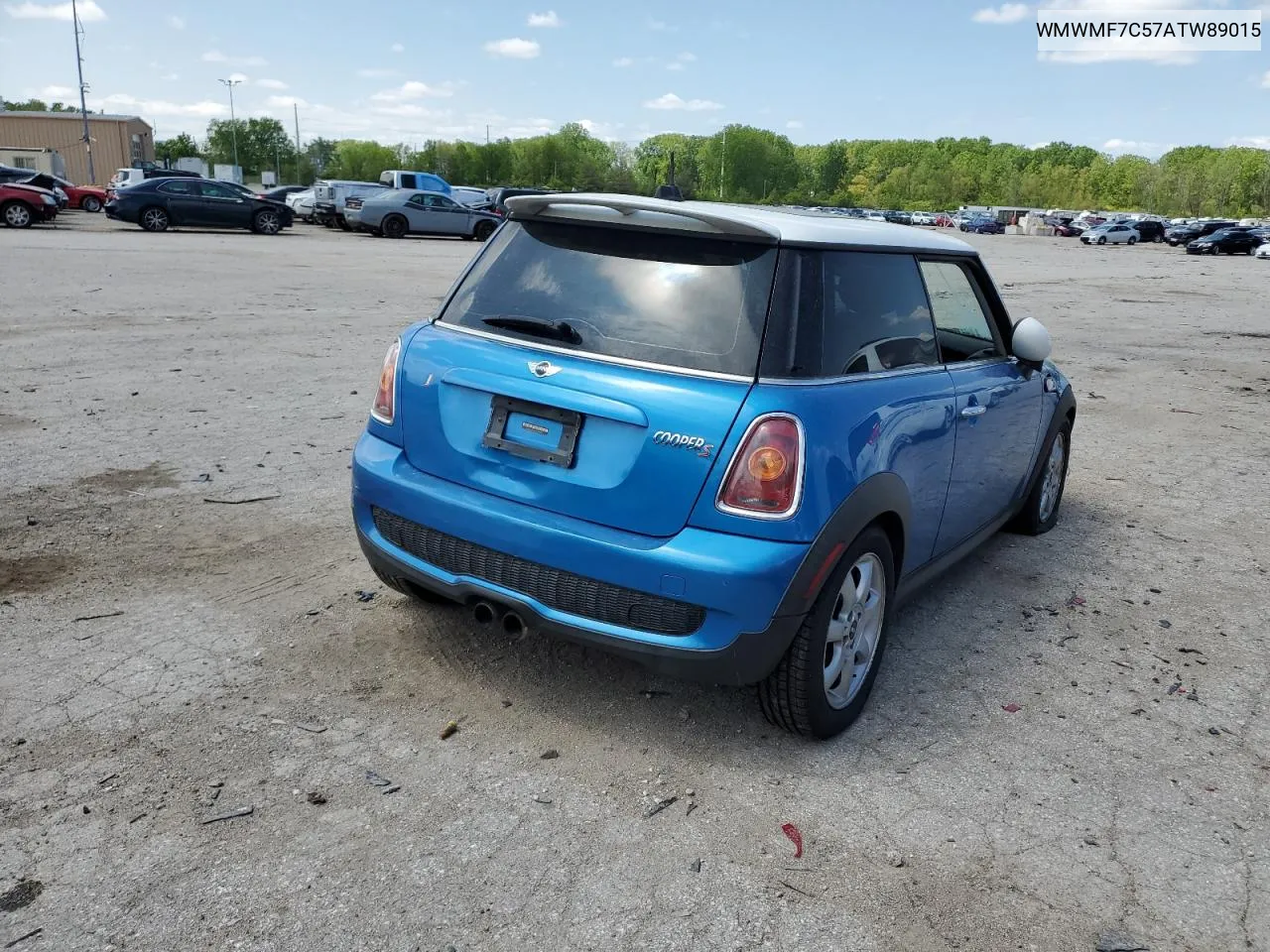 2010 Mini Cooper S VIN: WMWMF7C57ATW89015 Lot: 50698823