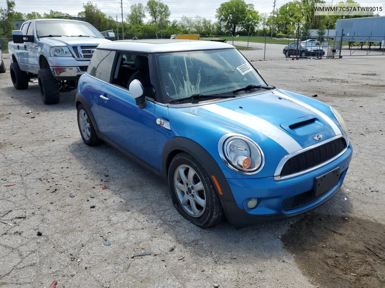 2010 Mini Cooper S VIN: WMWMF7C57ATW89015 Lot: 50698823