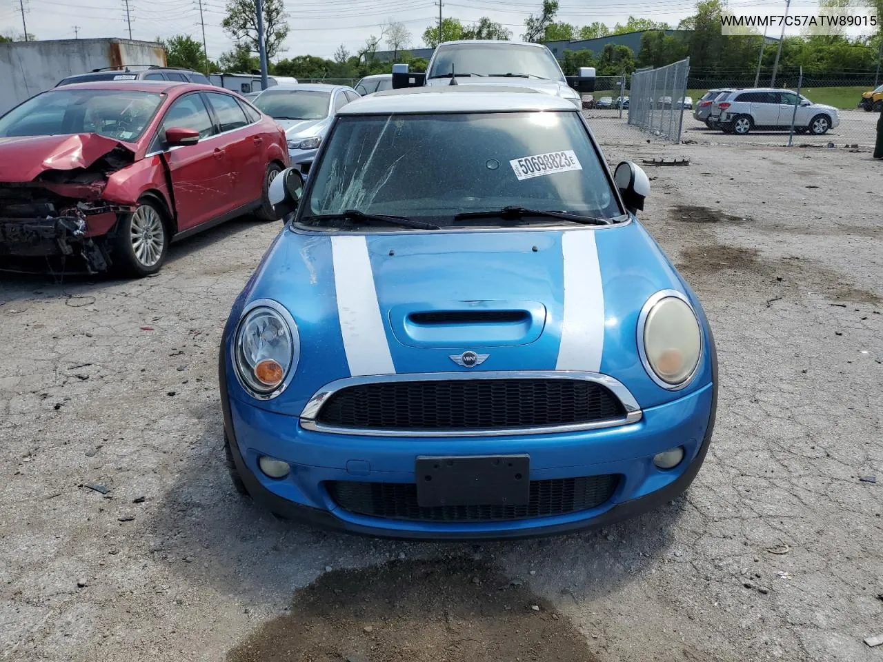 2010 Mini Cooper S VIN: WMWMF7C57ATW89015 Lot: 50698823