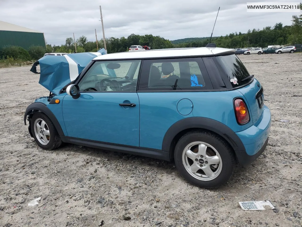 2010 Mini Cooper VIN: WMWMF3C59ATZ24118 Lot: 68048814