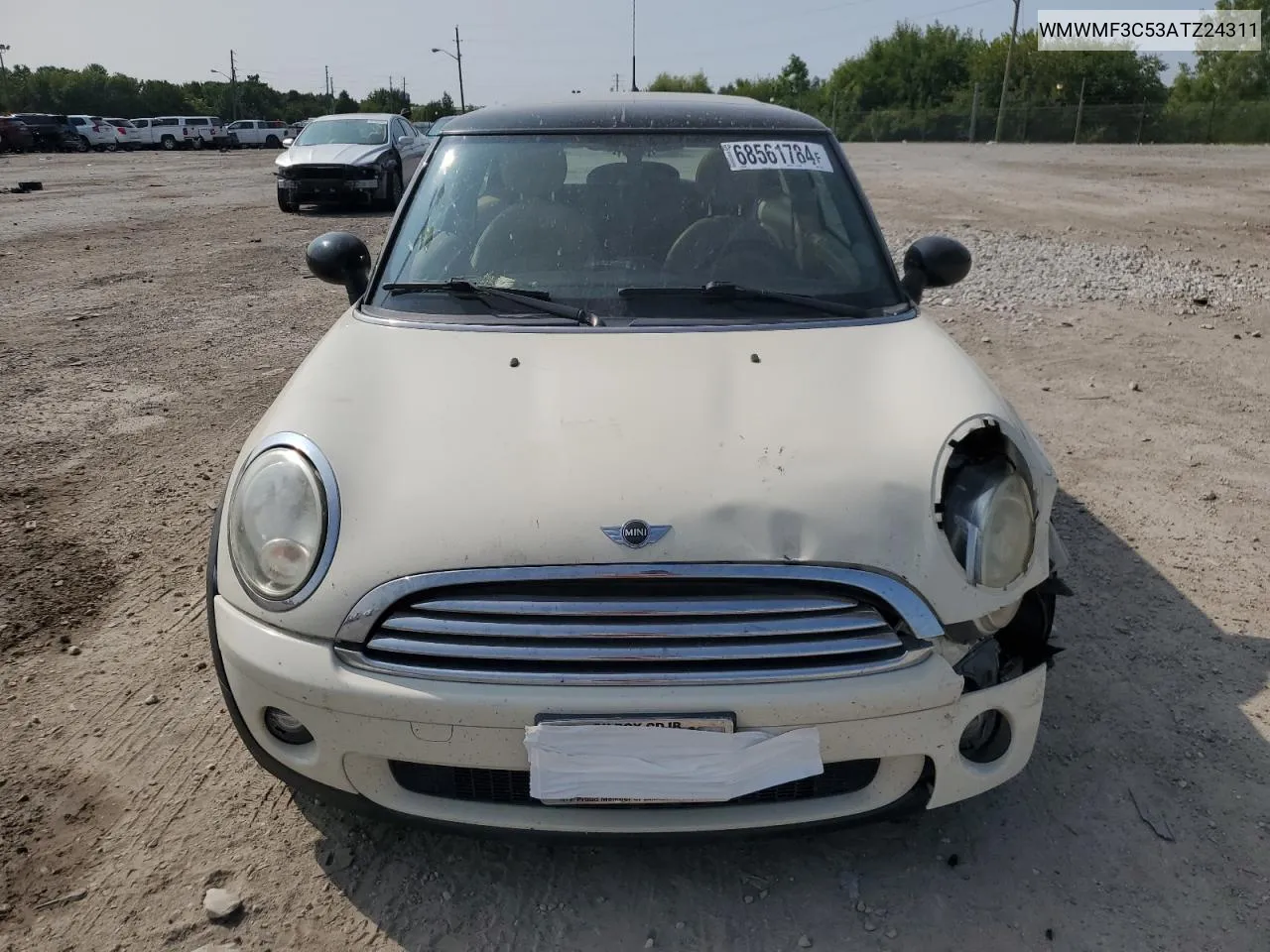 2010 Mini Cooper VIN: WMWMF3C53ATZ24311 Lot: 68561784