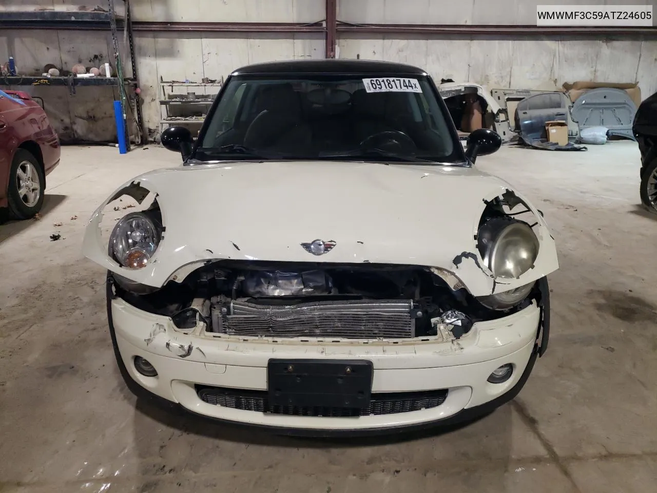 2010 Mini Cooper VIN: WMWMF3C59ATZ24605 Lot: 69181744