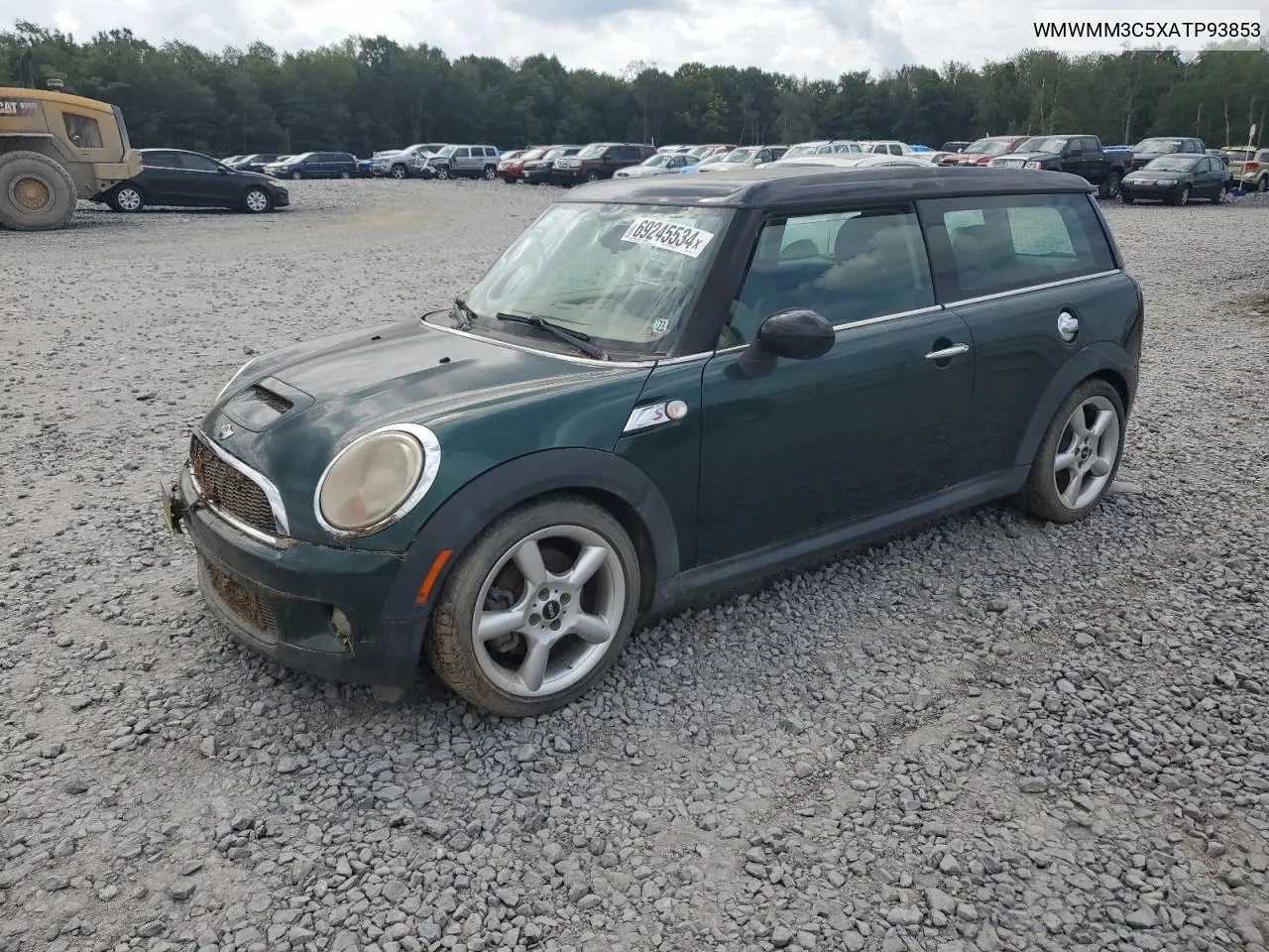 2010 Mini Cooper S Clubman VIN: WMWMM3C5XATP93853 Lot: 69245534