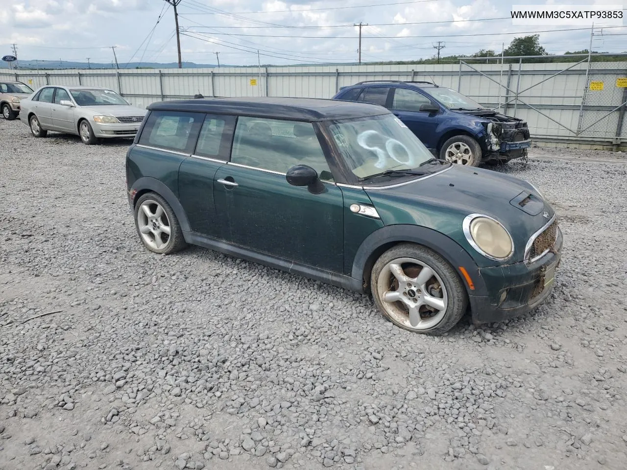 2010 Mini Cooper S Clubman VIN: WMWMM3C5XATP93853 Lot: 69245534