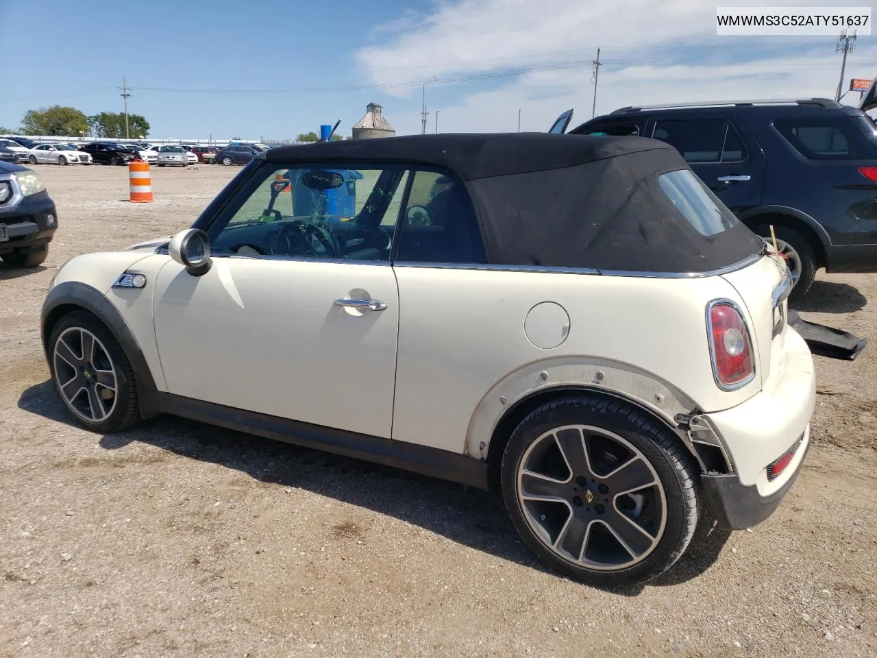 2010 Mini Cooper S VIN: WMWMS3C52ATY51637 Lot: 69444854