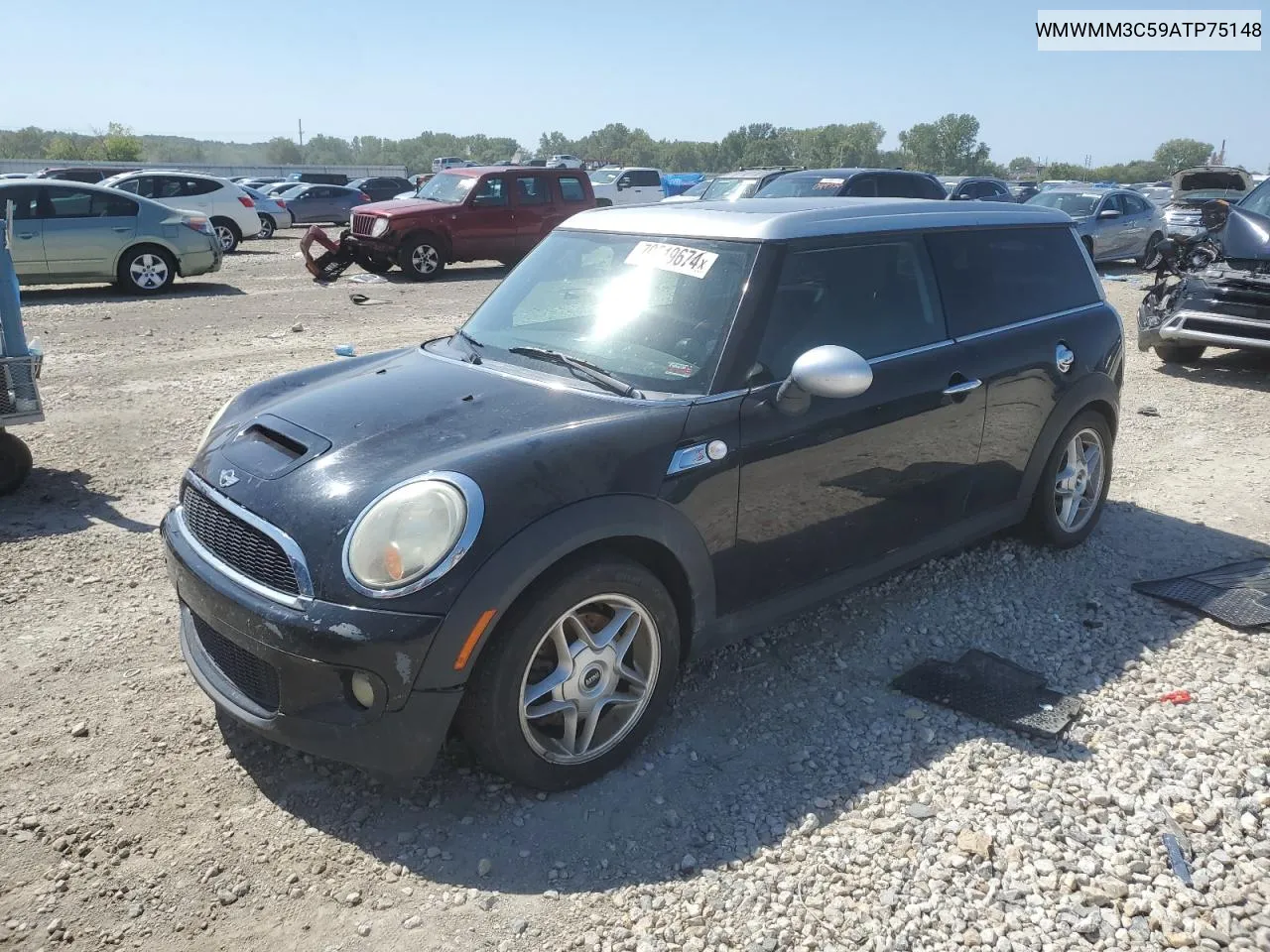 2010 Mini Cooper S Clubman VIN: WMWMM3C59ATP75148 Lot: 70519674