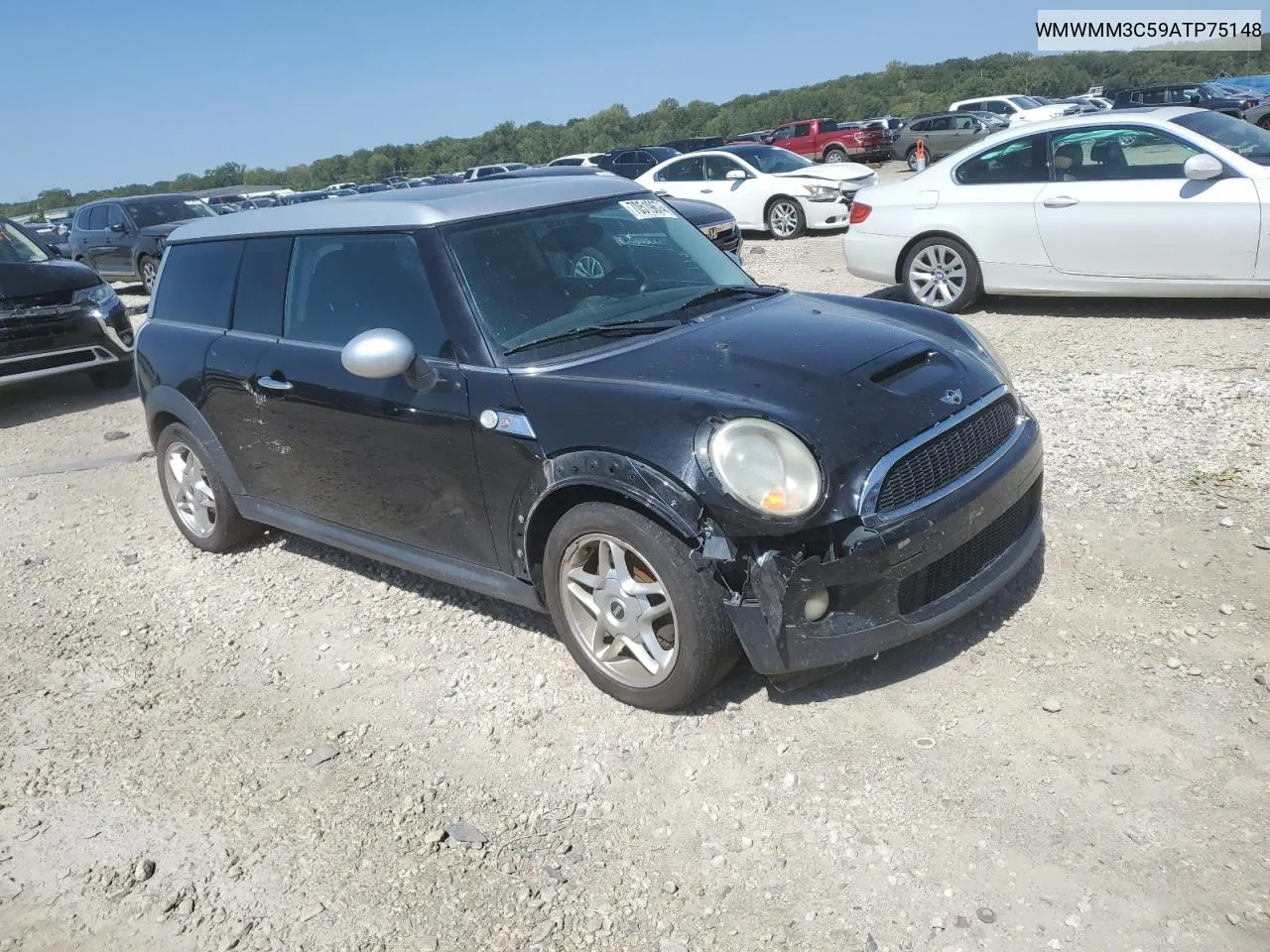 2010 Mini Cooper S Clubman VIN: WMWMM3C59ATP75148 Lot: 70519674