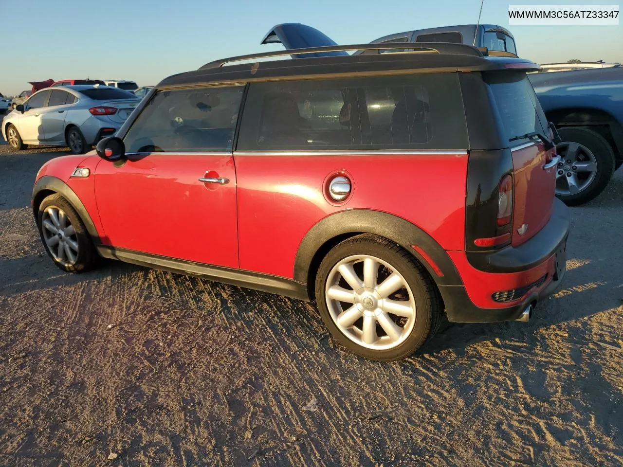 2010 Mini Cooper S Clubman VIN: WMWMM3C56ATZ33347 Lot: 73505044