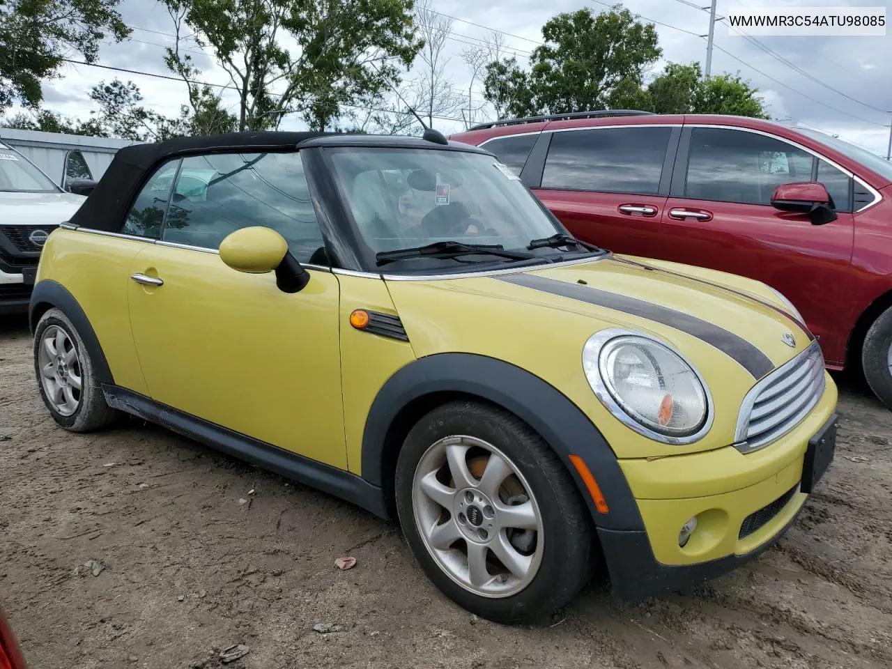 2010 Mini Cooper VIN: WMWMR3C54ATU98085 Lot: 73870804